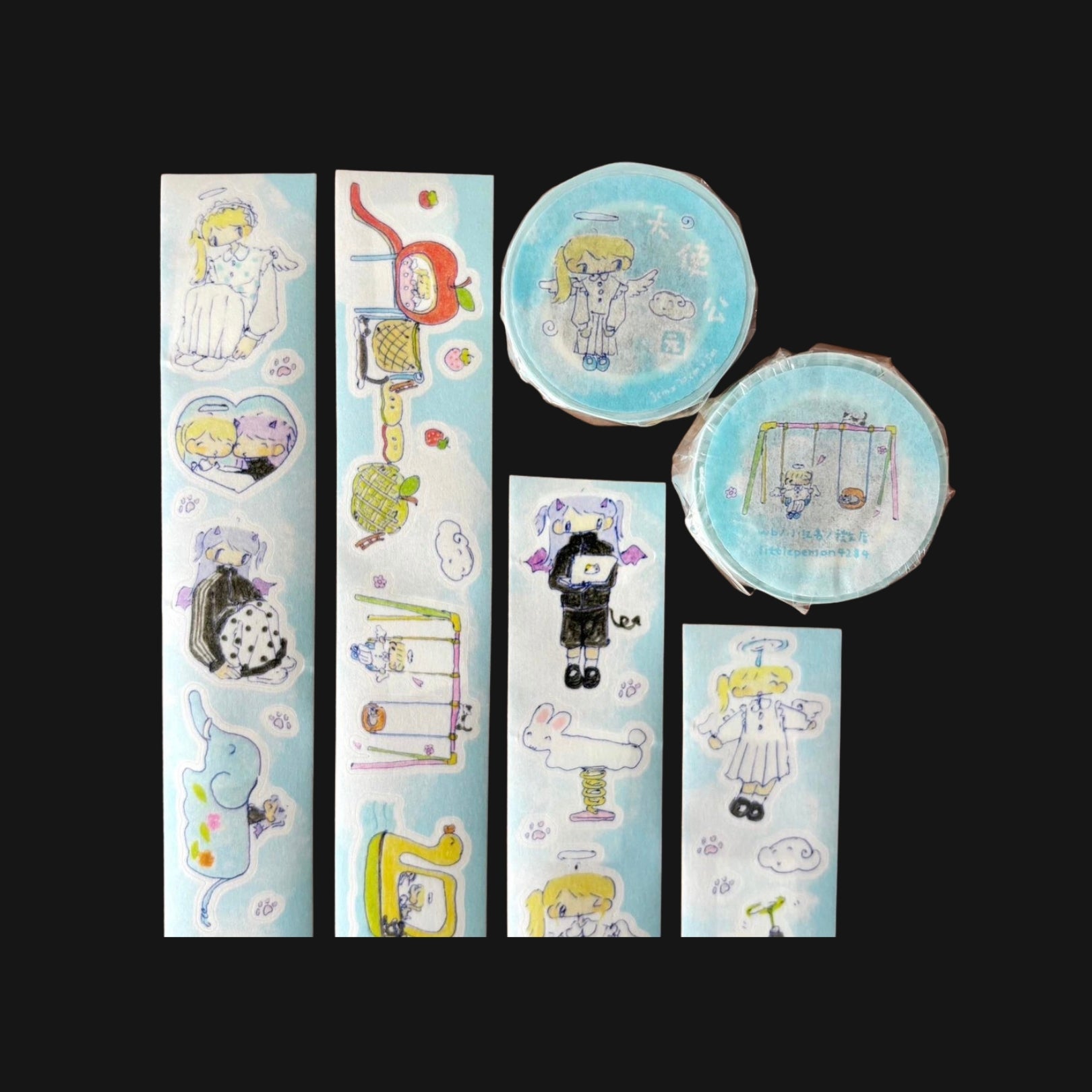 LITTLE PERSON - ANGELS PARK STICKER ROLL