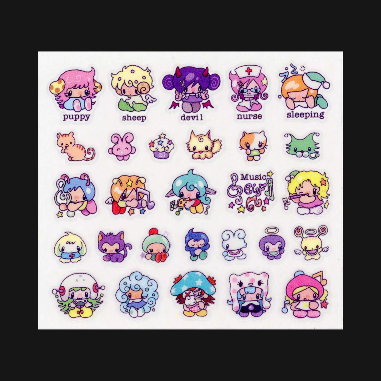 Oliwa - Elf Sticker Sheet