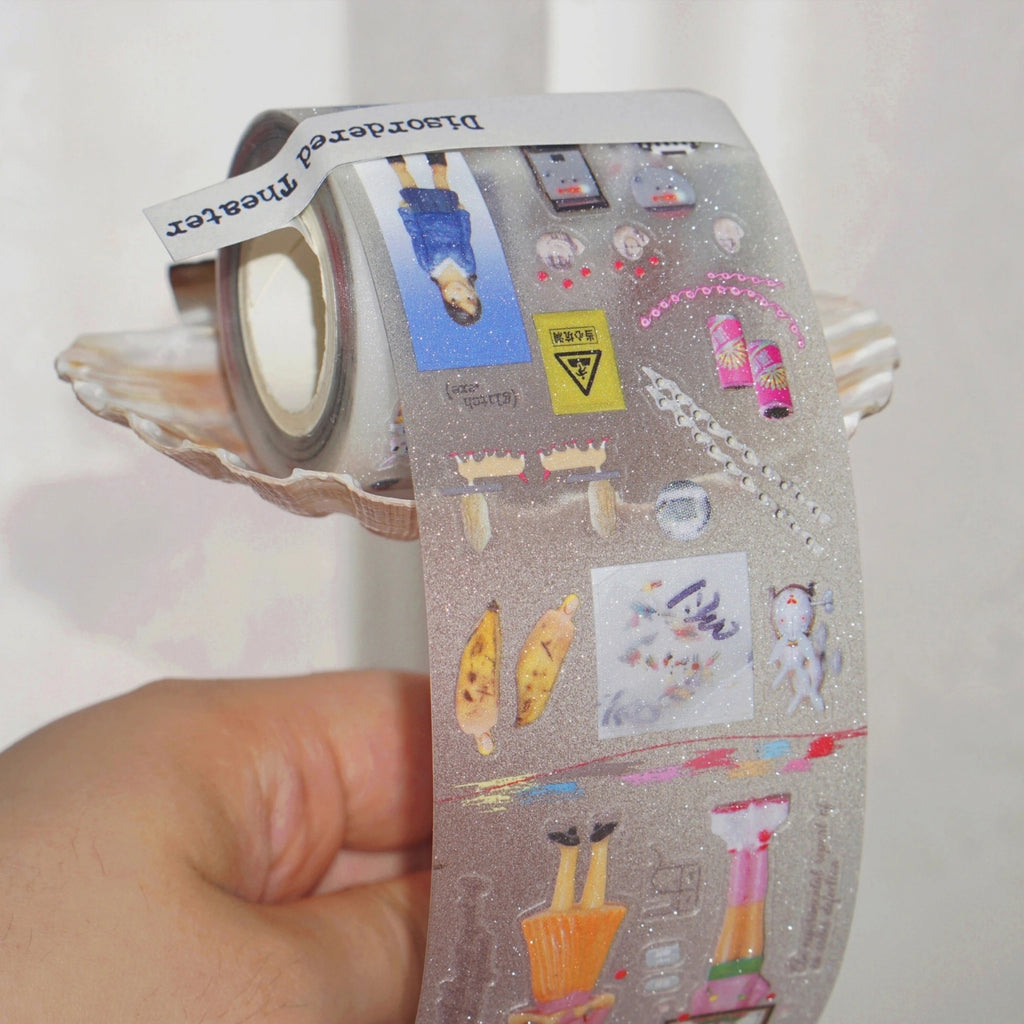 WILCOCONUT - RABBIT STAGE PLAY STICKER ROLL