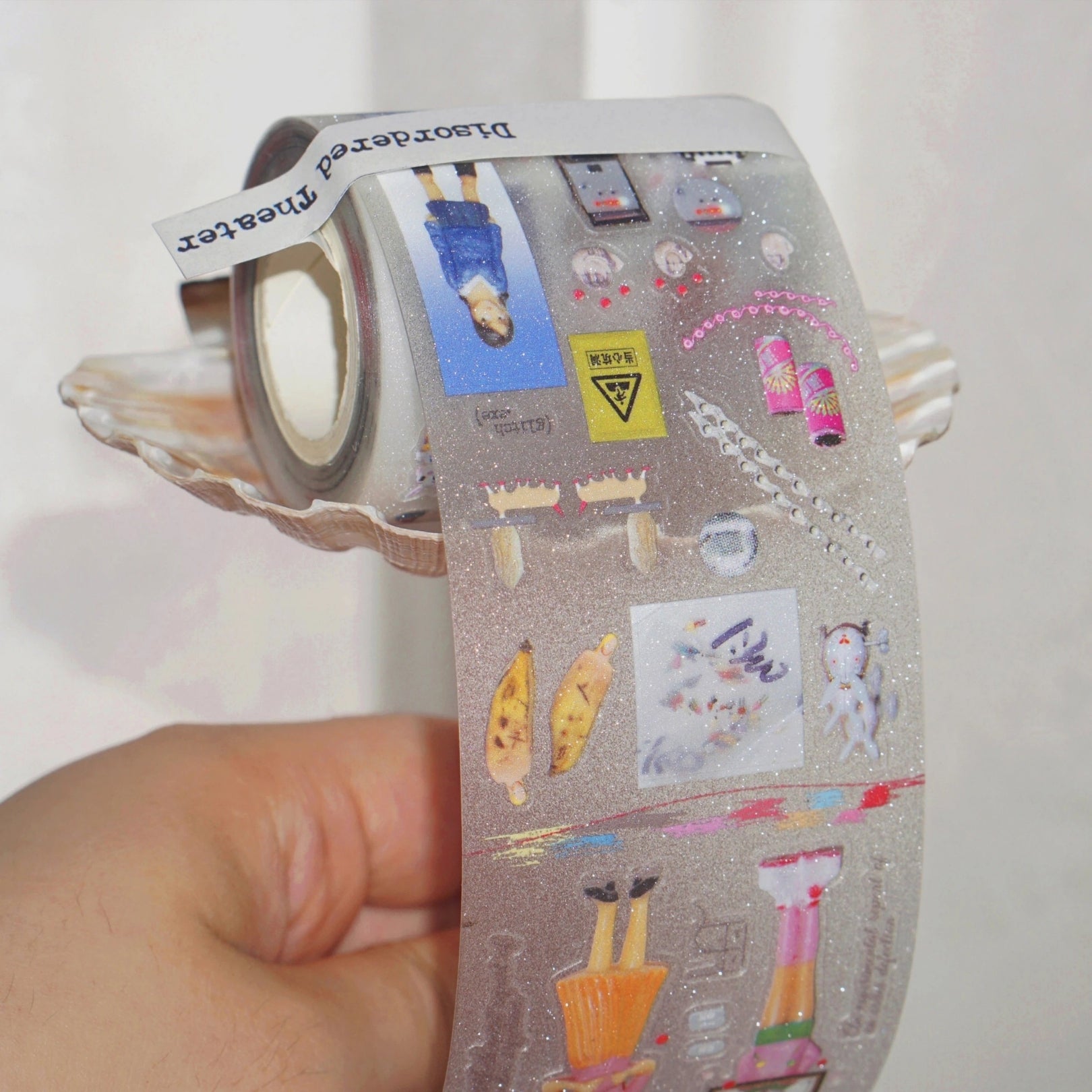 WILCOCONUT - RABBIT STAGE PLAY STICKER ROLL