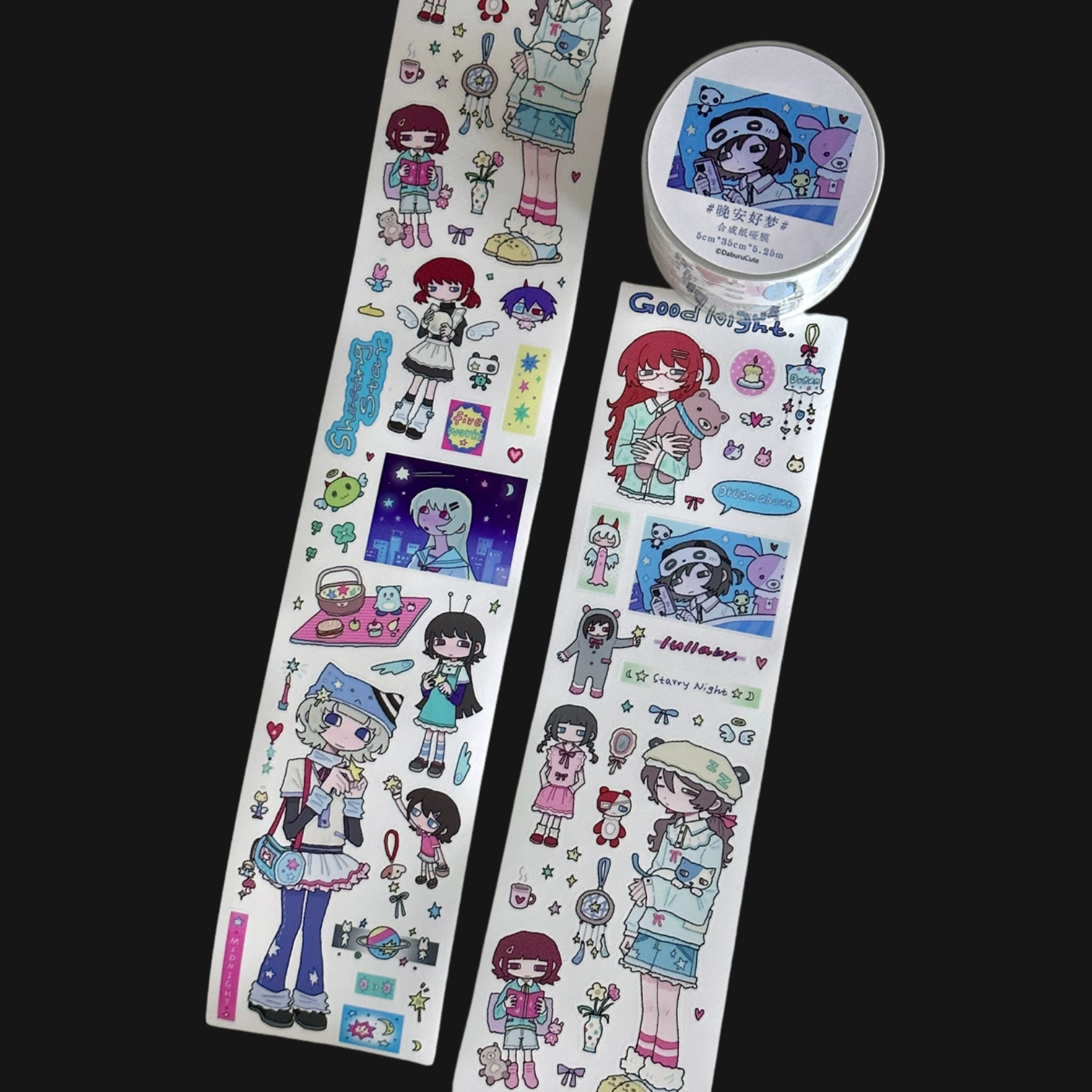 ELEVATOR TO HELL - GOOD NIGHT STICKER ROLL