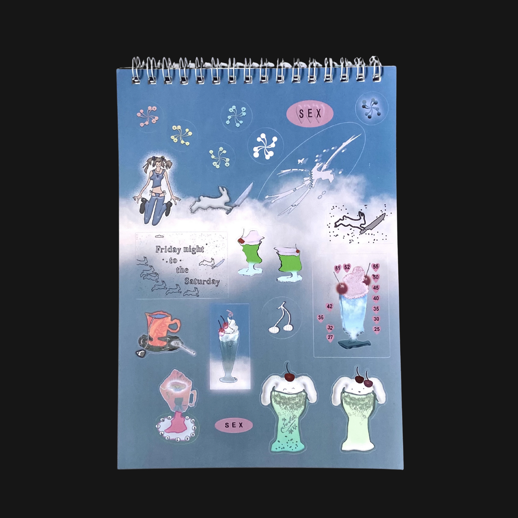 NIPTONG - SHAVED ICE STICKER SHEET