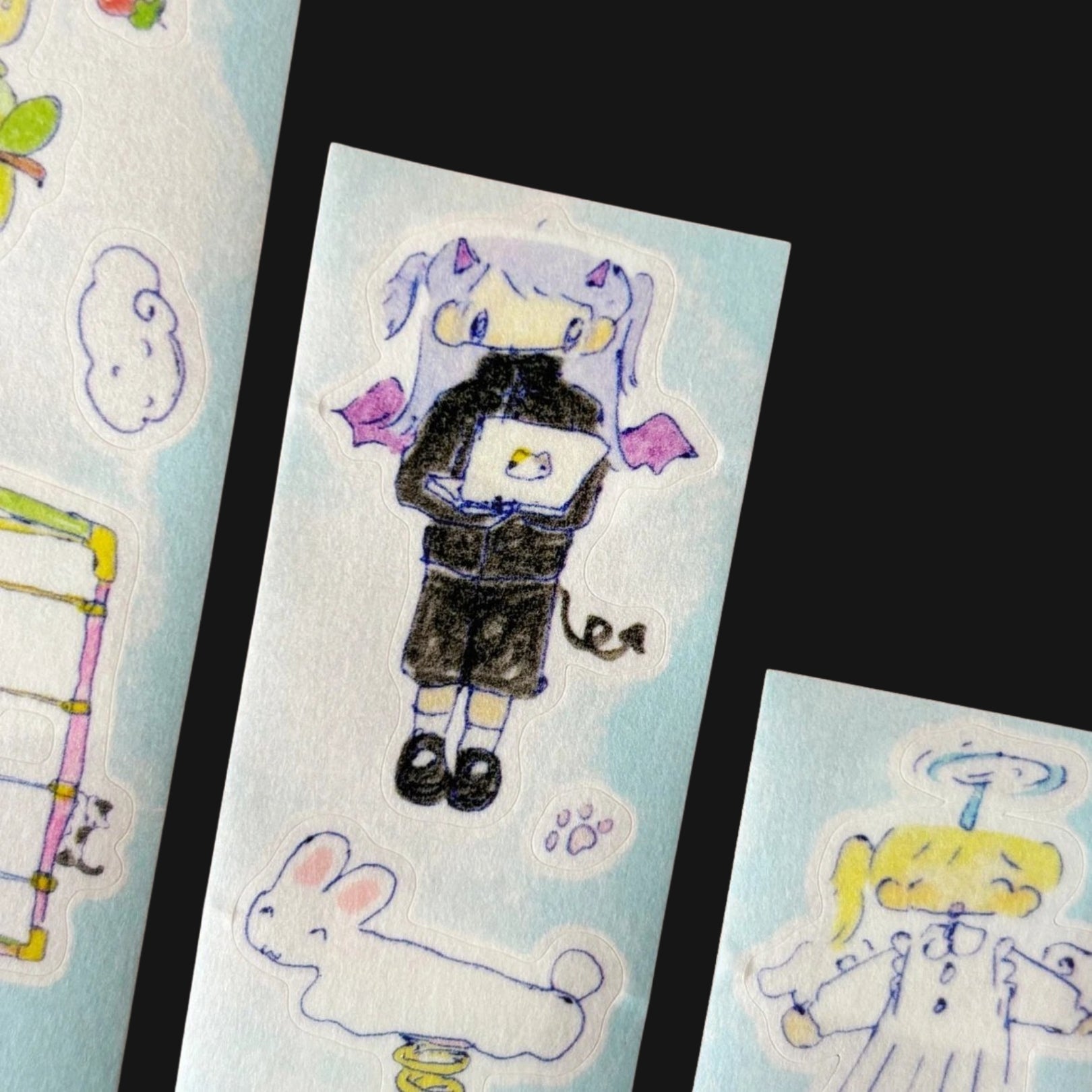 LITTLE PERSON - ANGELS PARK STICKER ROLL