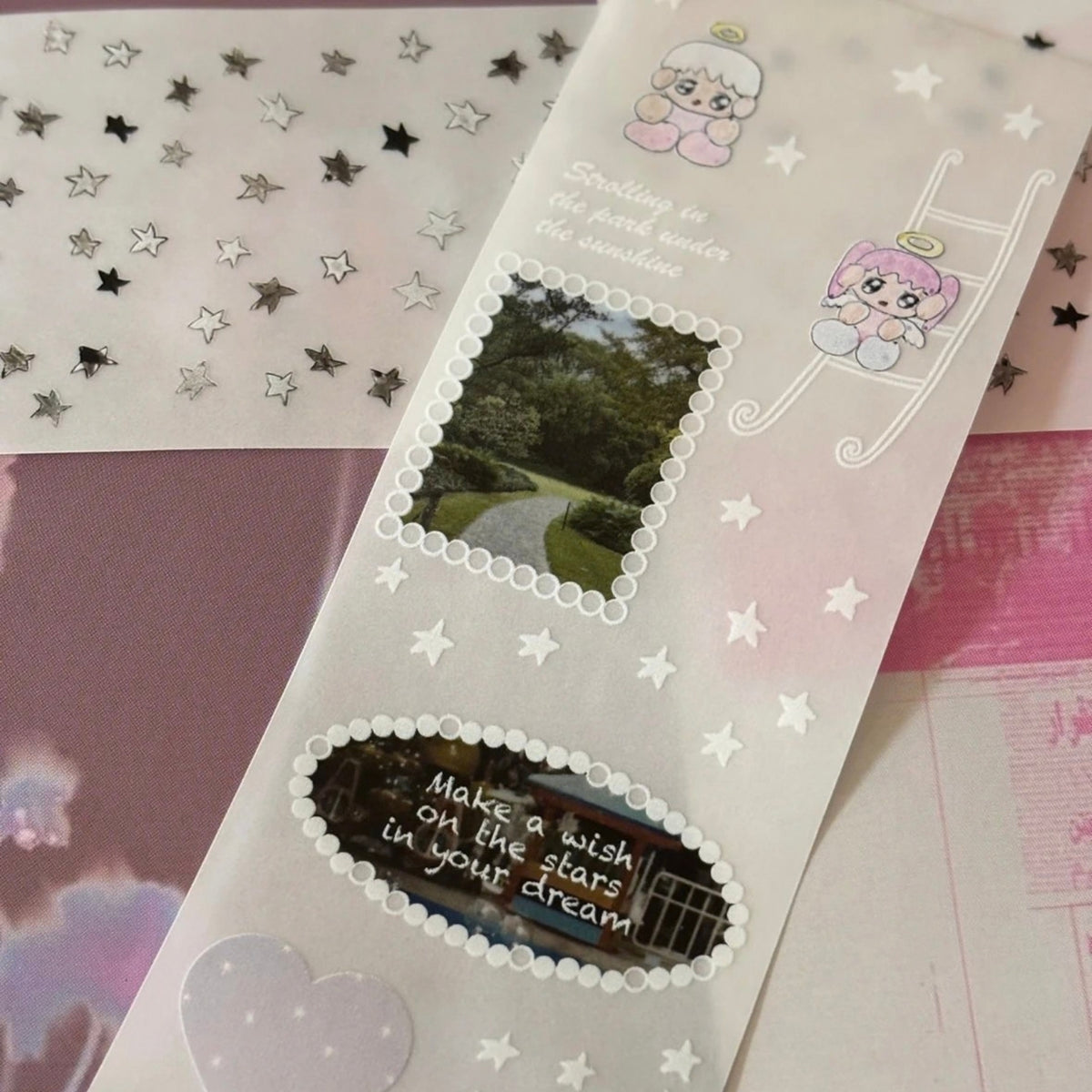 BIRDS & LIGHT - DREAMWALK GARDEN STICKER ROLL