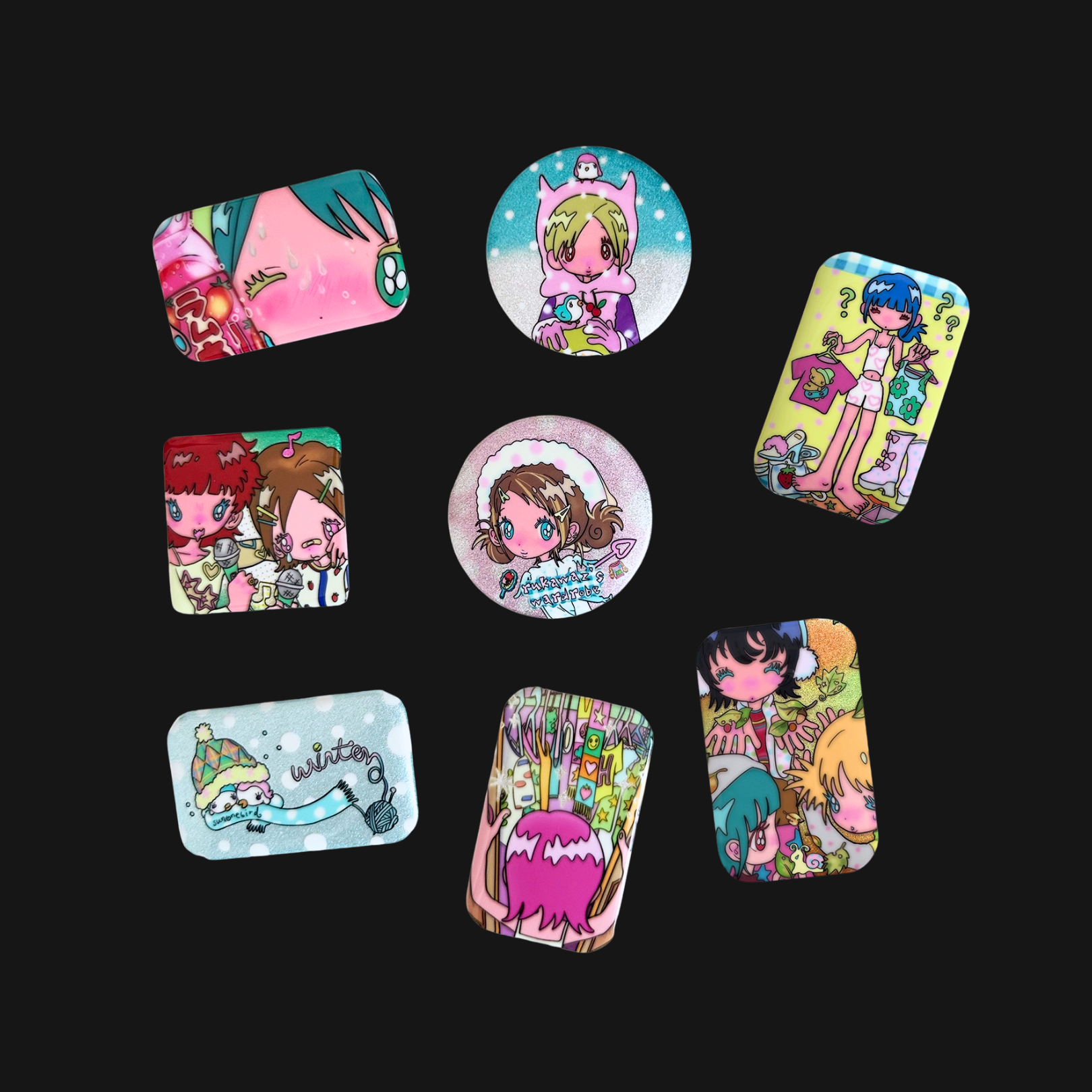 SUNONEBIRD X RUKAWAZ - FOUR SEASONS BAGDES