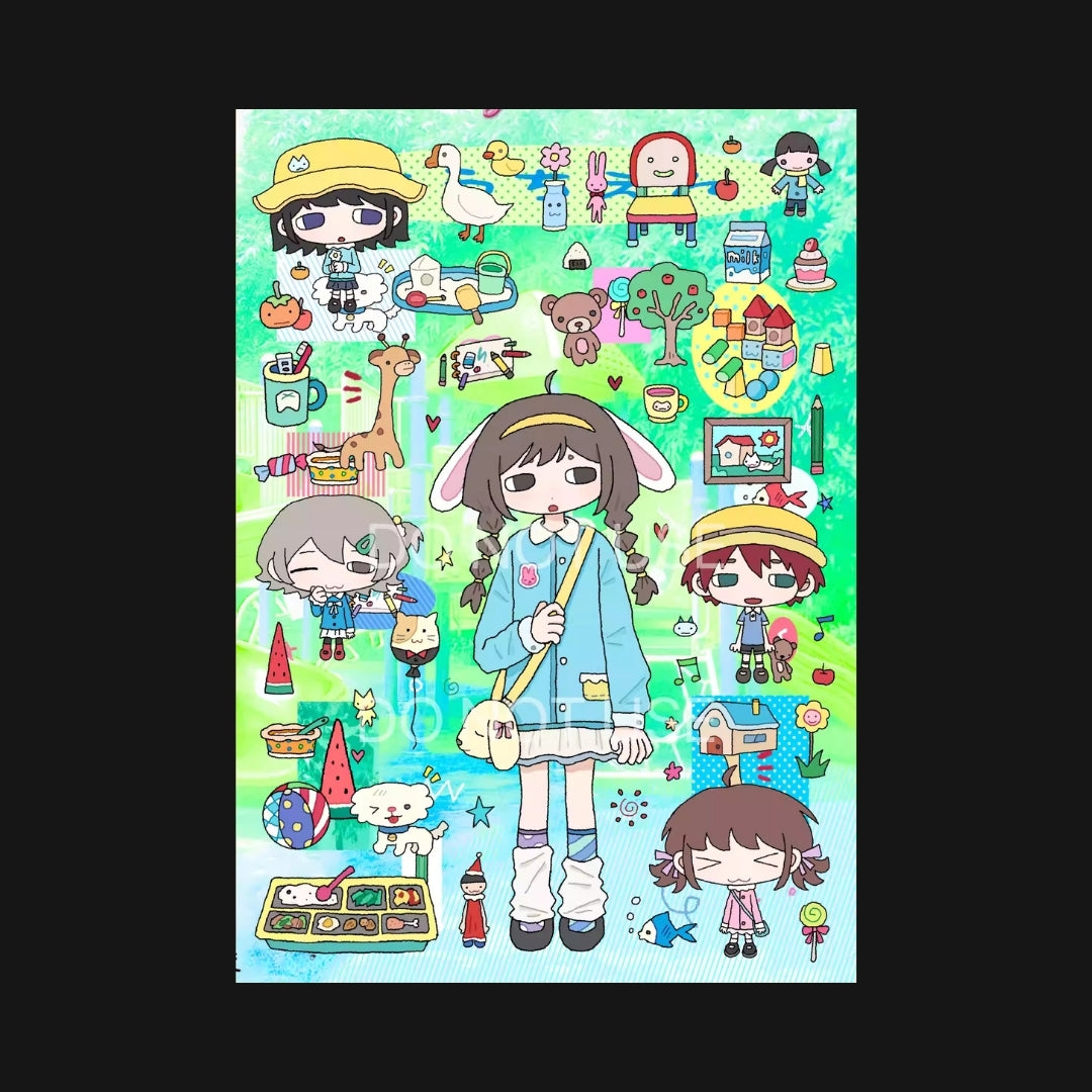 ELEVATOR TO HELL - KINDERGARTEN MEMORIES STICKER SHEET