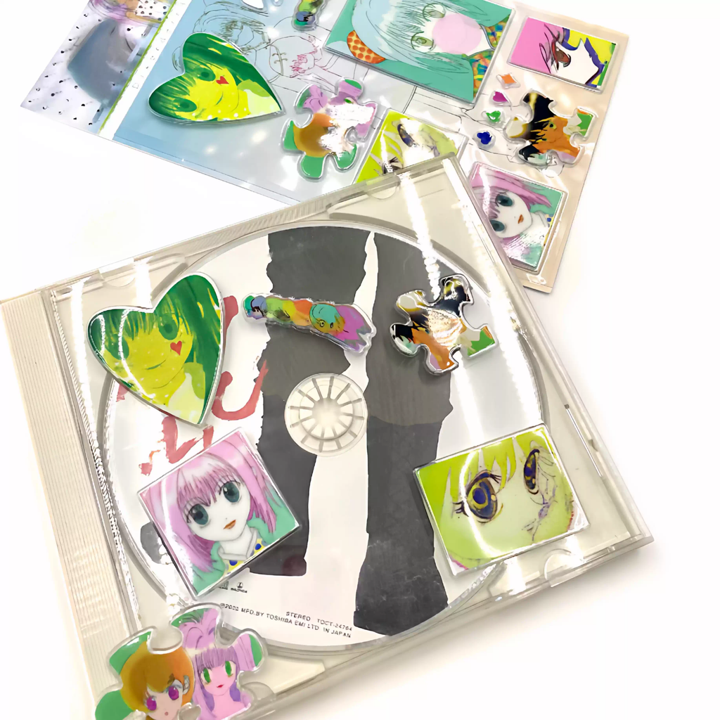 DISORDERED TWINS - SWIMMING POOL ANGEL STICKER SHEET