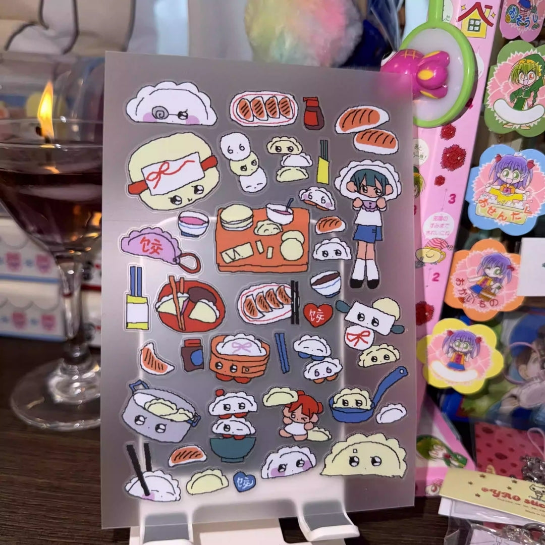 CREAMHONEY - CHINESE DUMPLING STICKER SHEET
