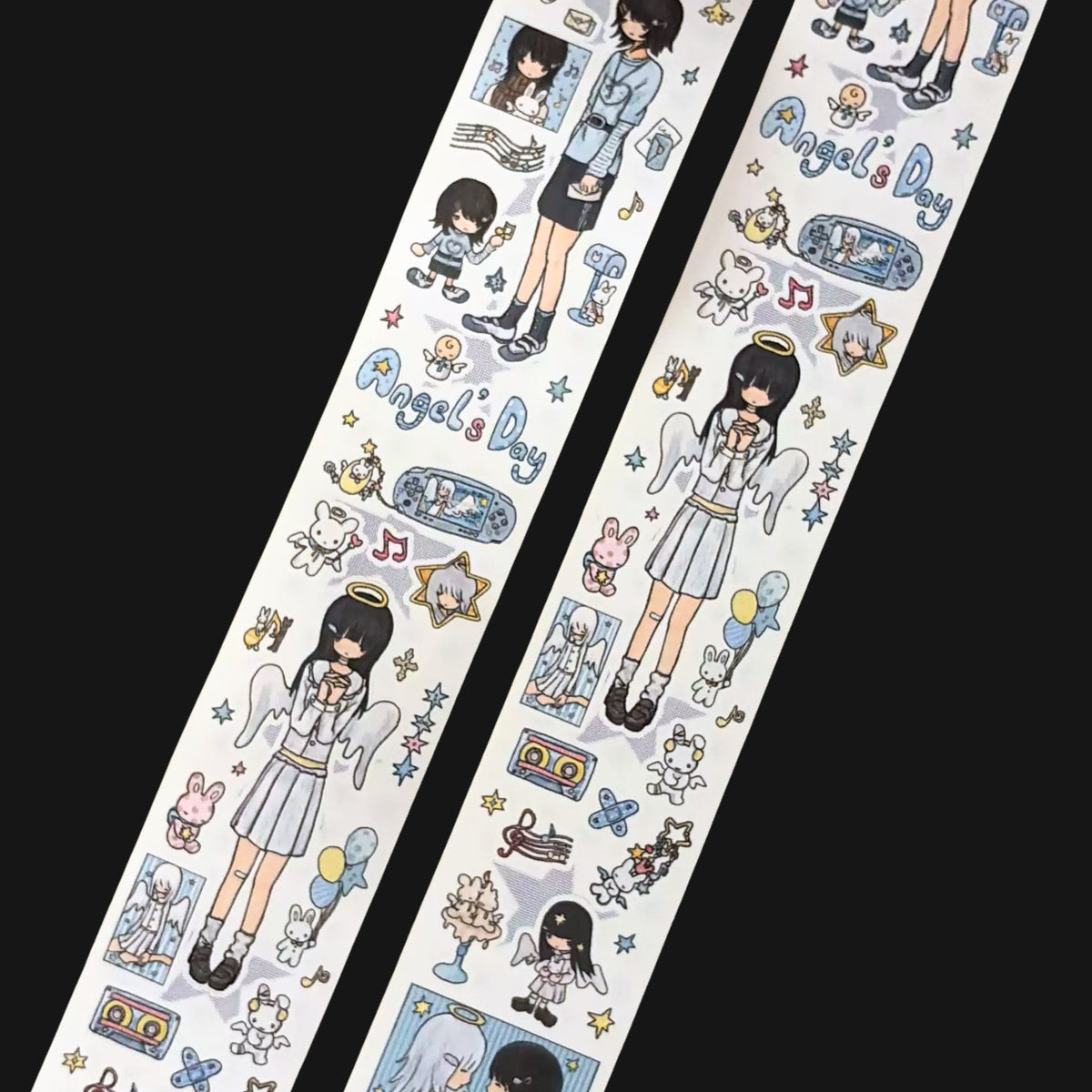 RIASE A MOON - ANGEL’S DAY STICKER ROLL