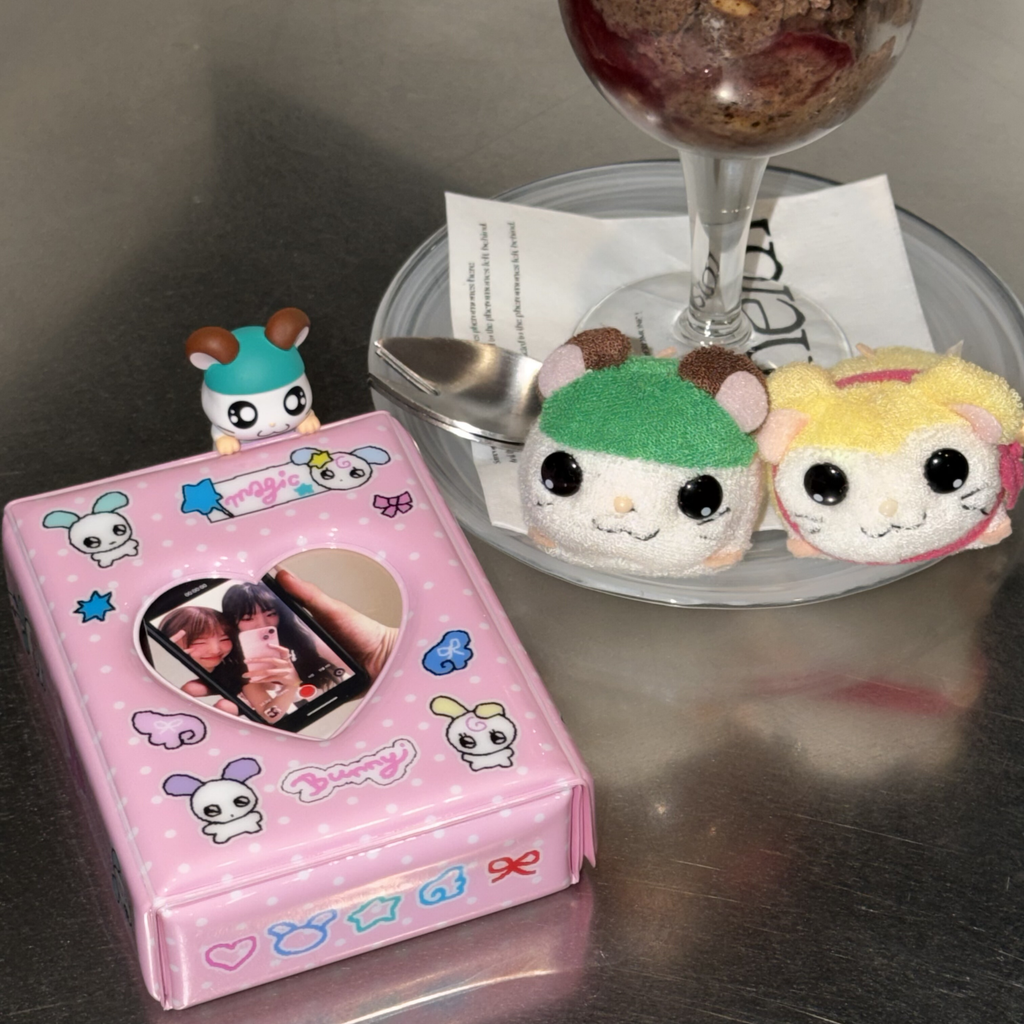 CREAMHONEY X ONIONION - PINK DOTS CARD STORAGE BOX