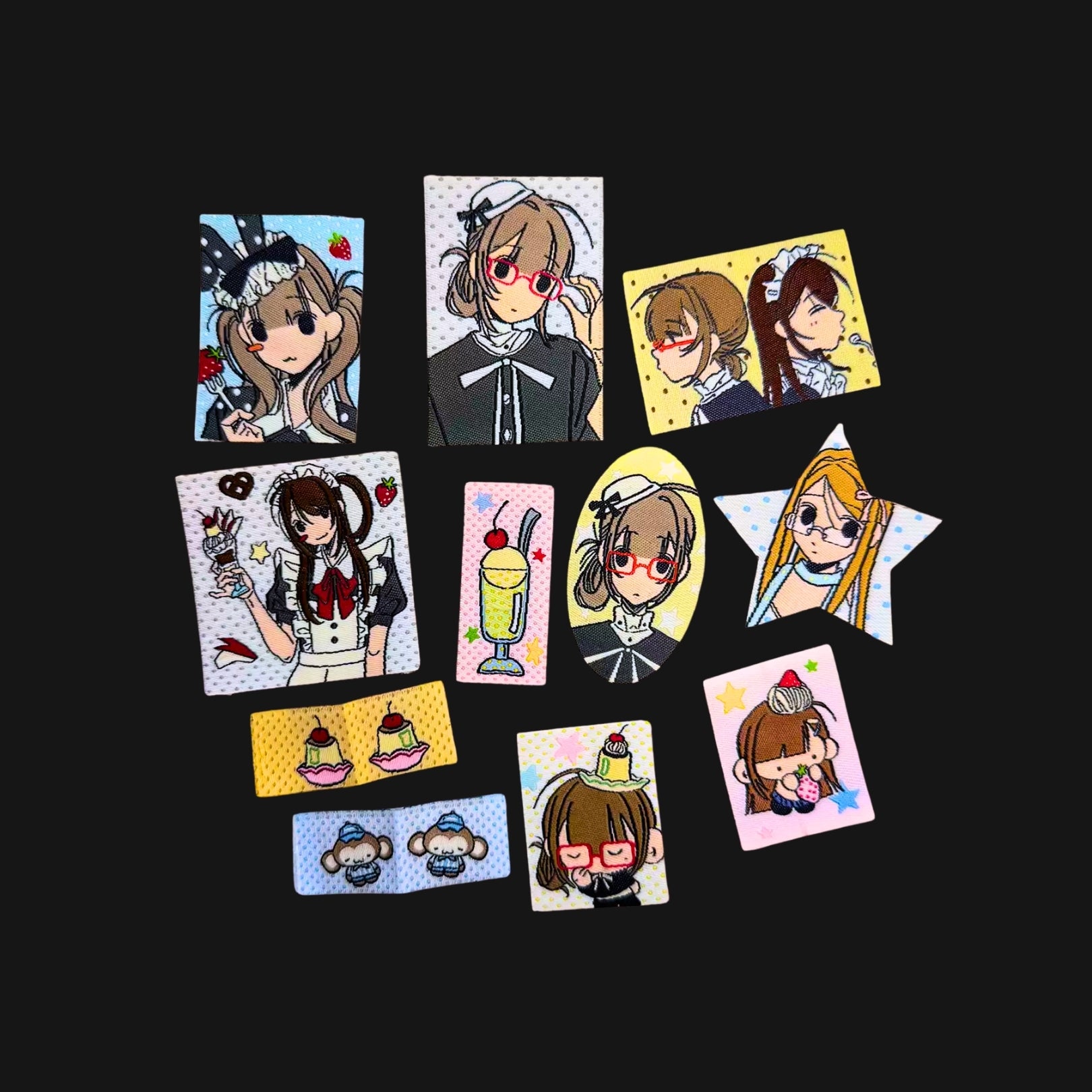 UNDERWATER - ICE CREAM FABRIC STICKER PACK