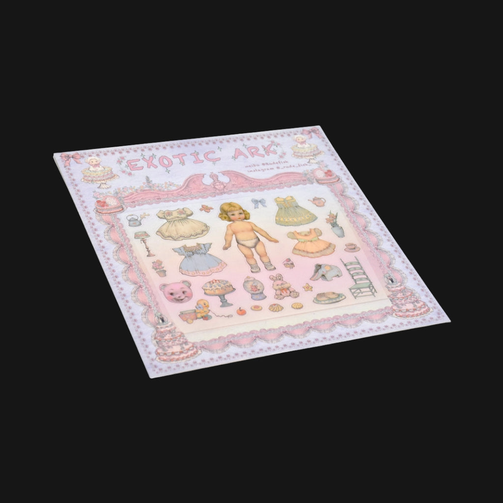 RUDEFISH - EXOTIC ARK STICKER SHEET