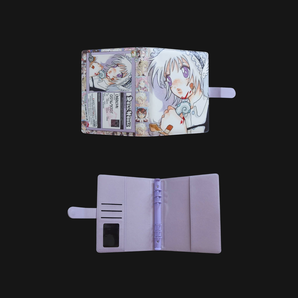 OLIWA X RUKAWAZ - DOLL HOUSE A5 LEATHER BINDER
