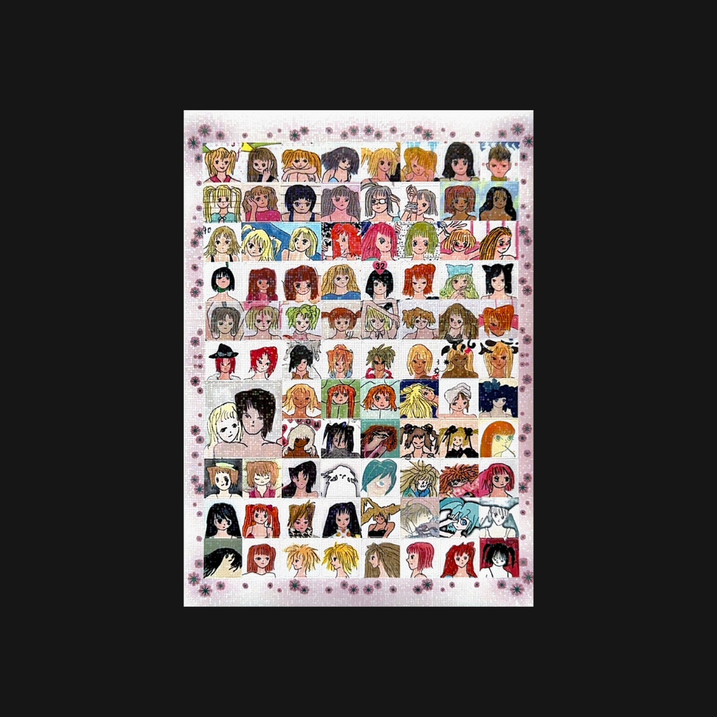 Niptong - A5 Headshots Sticker Sheet