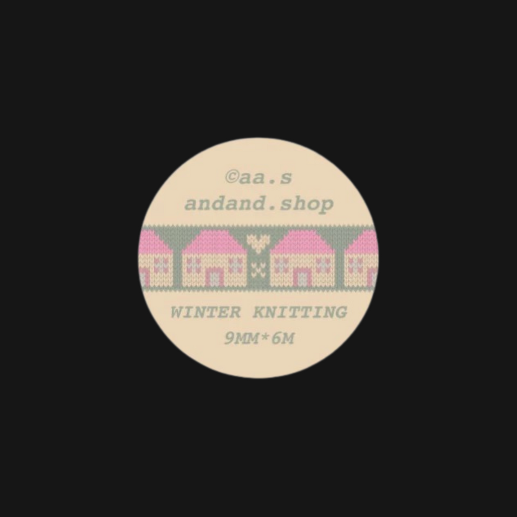 AndAnd. - Winter Sweater Sticker Roll