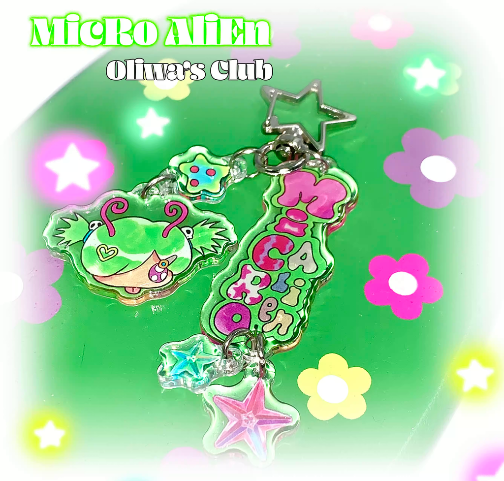 Oliwa - MicRo Alien Keychain