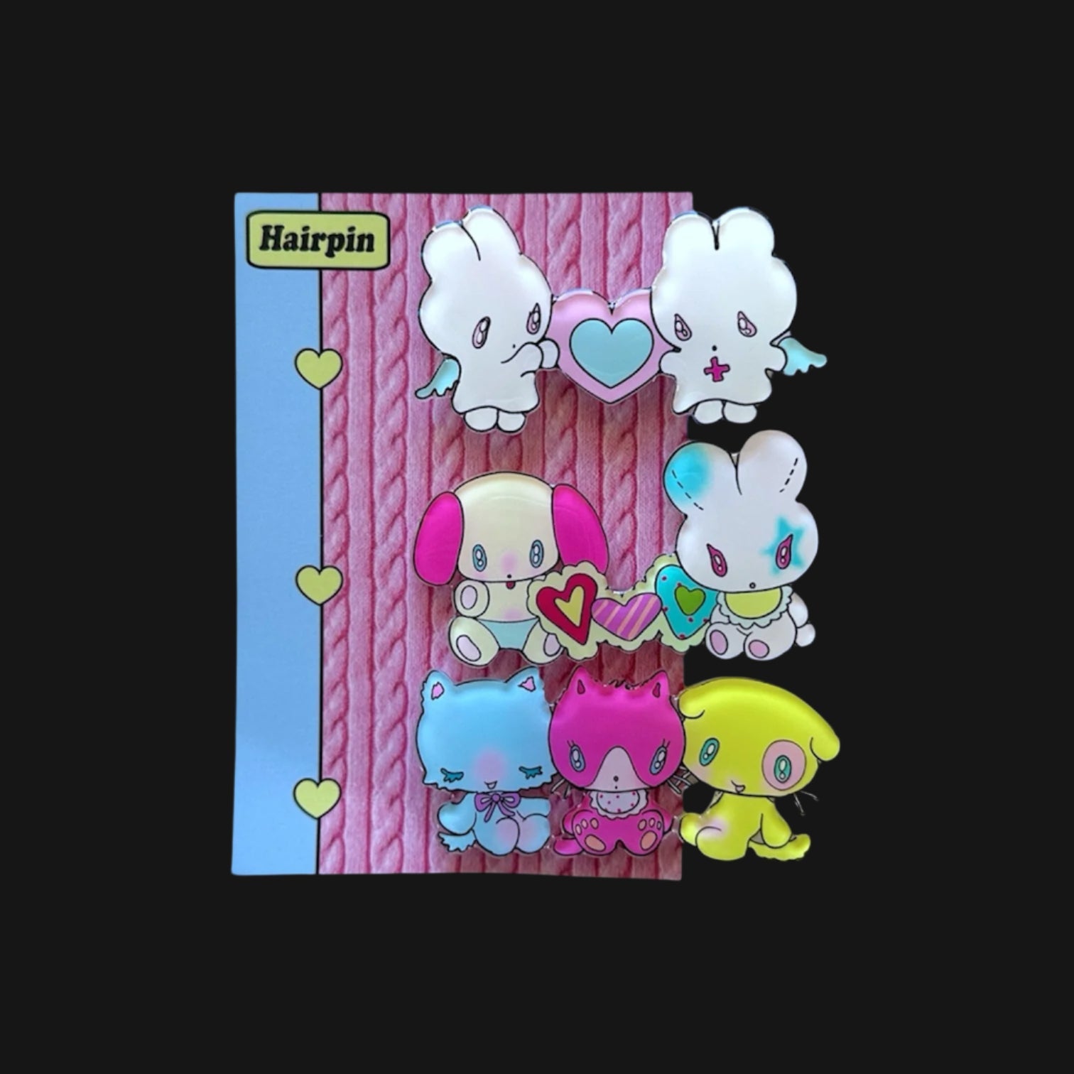 Sunonebird x Onionion - Animal Friends Hair Clip
