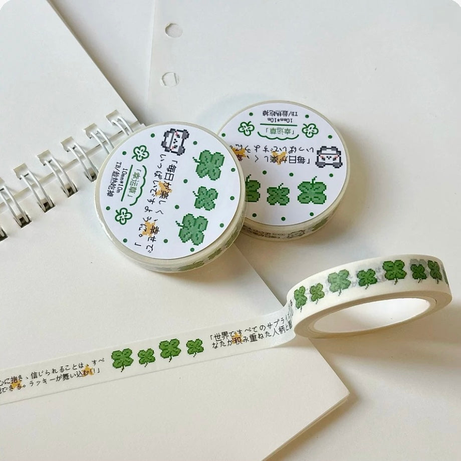 EAT HOT - CUTE PIXEL SERIES STICKER ROLL