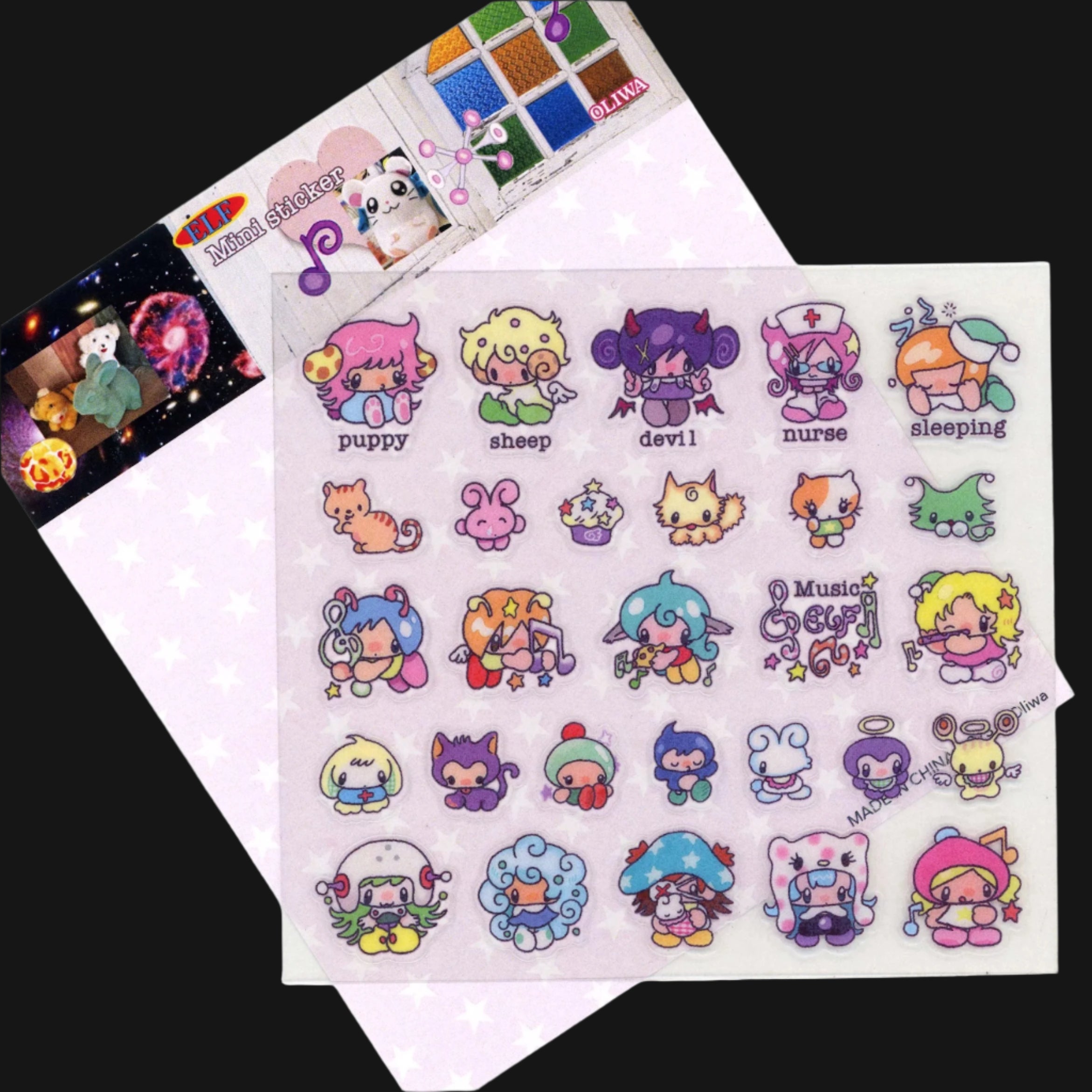 Oliwa - Elf Sticker Sheet