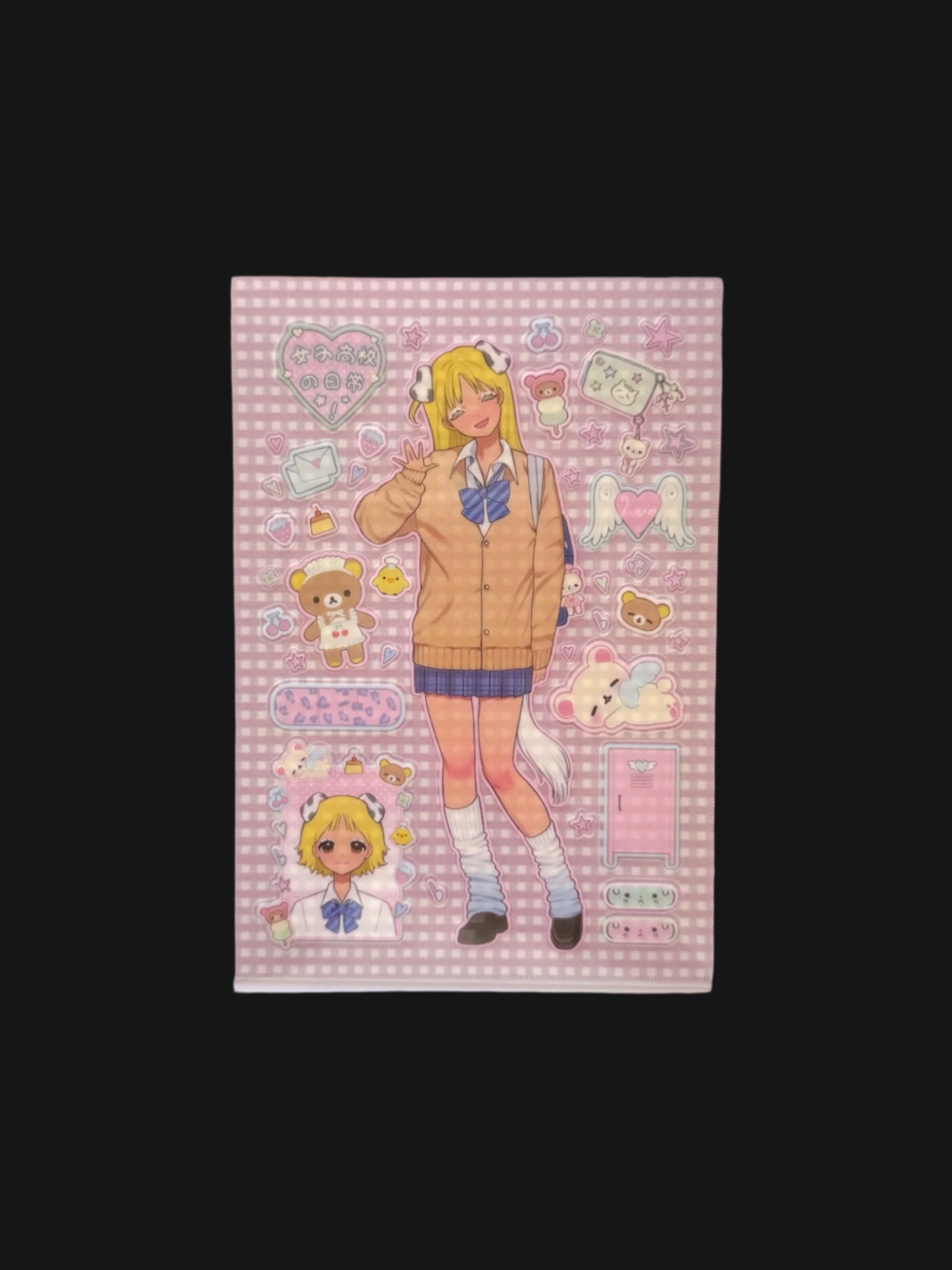 YAO - Girl's School Life Sticker Sheet