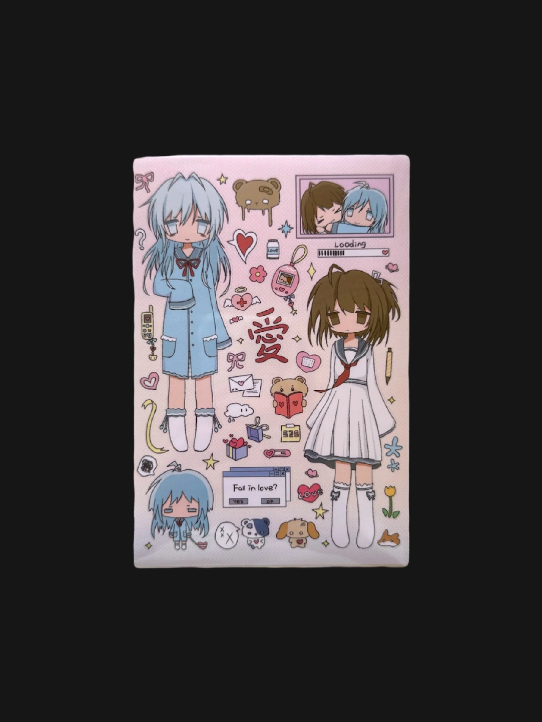 YAO - Girl in Love Sticker Sheet