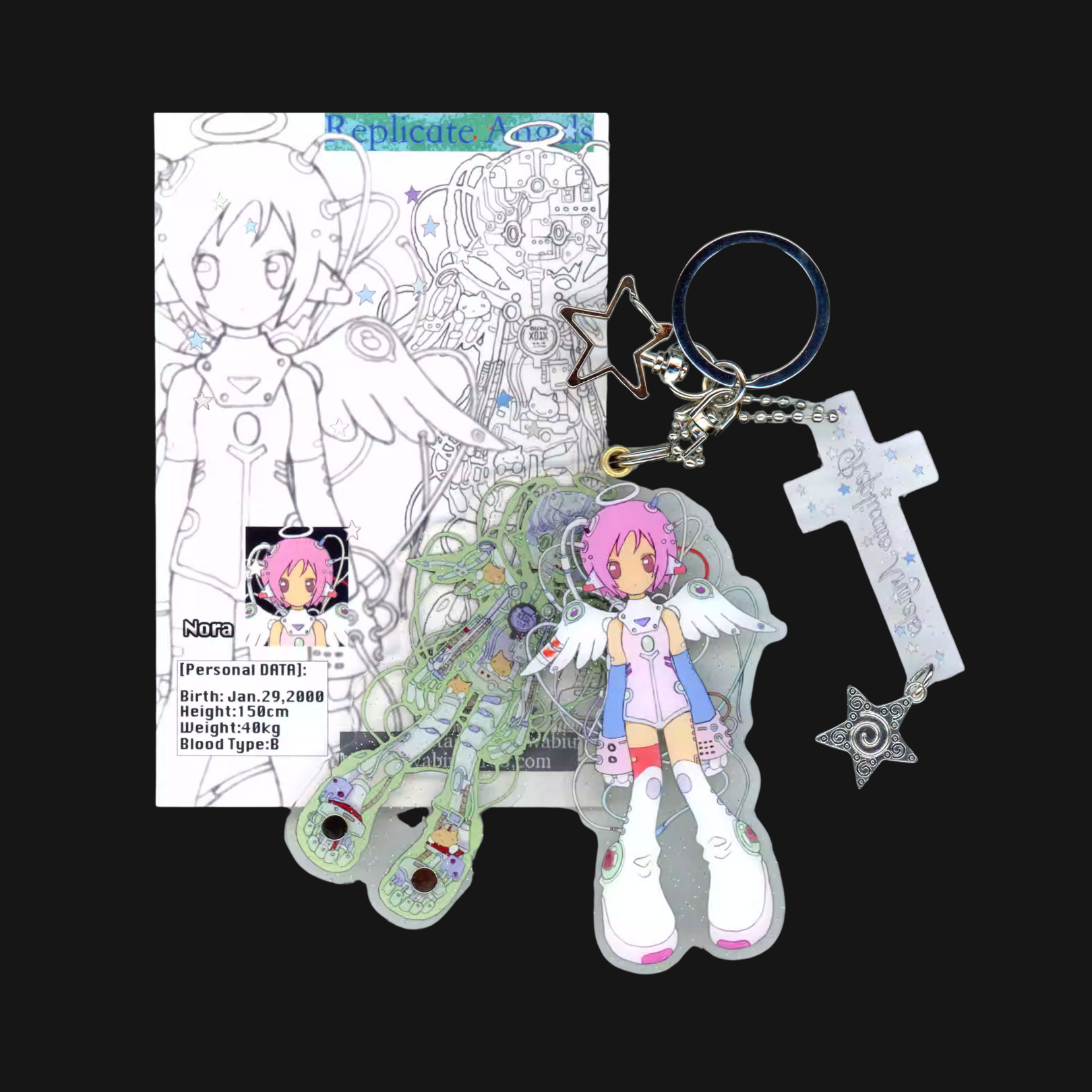 Oliwa - Replicate Angel Keychain