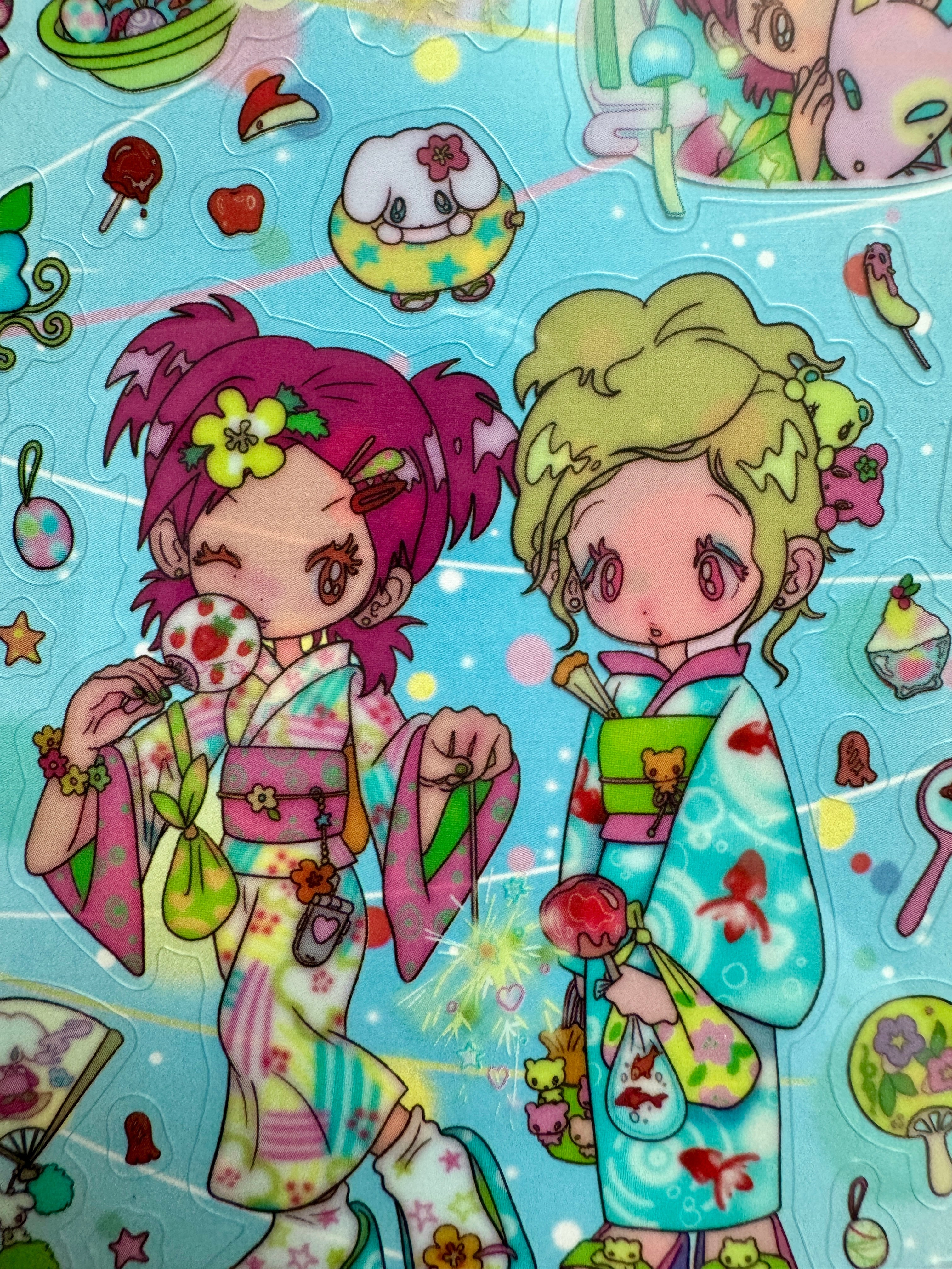 Sunonebird x RUKAWAZ - Hanabi Sticker Sheet