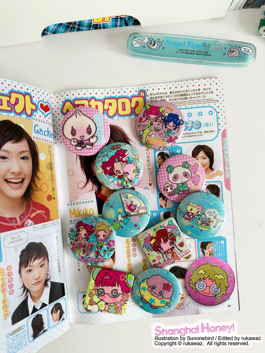 Sunonebird x RUKAWAZ - Badges Set B
