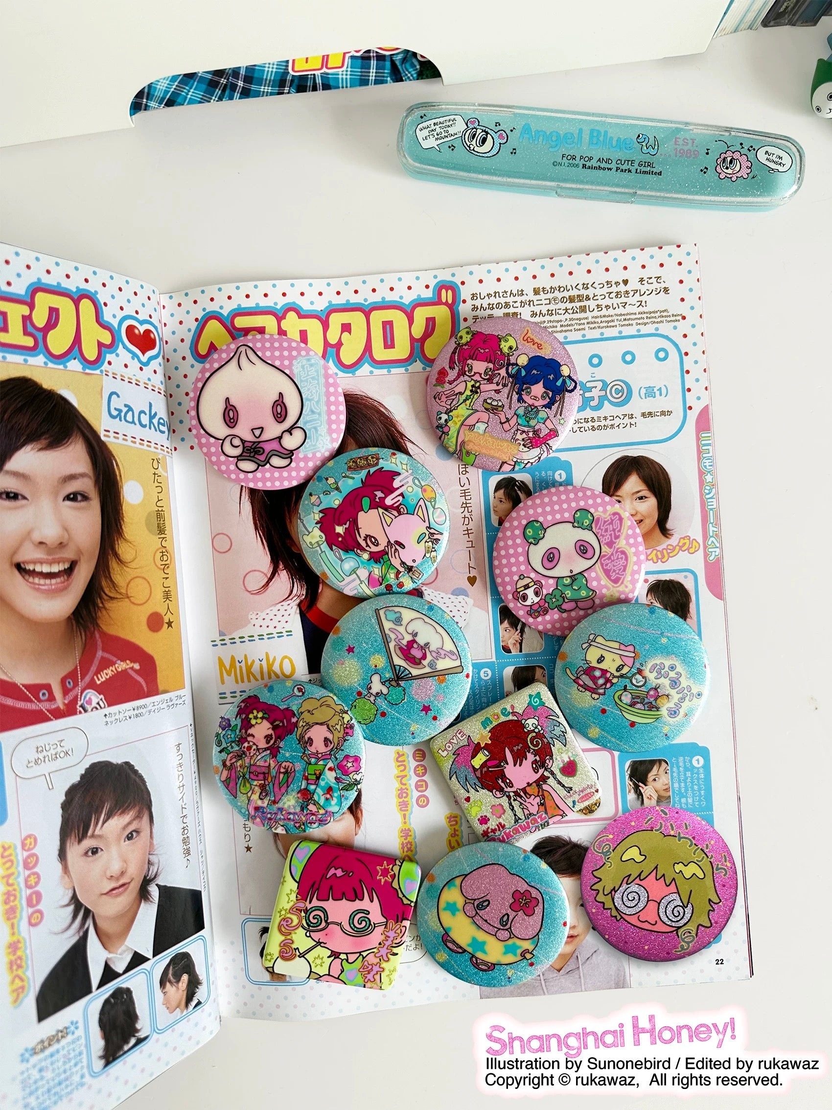 Sunonebird x RUKAWAZ - Badges Set B
