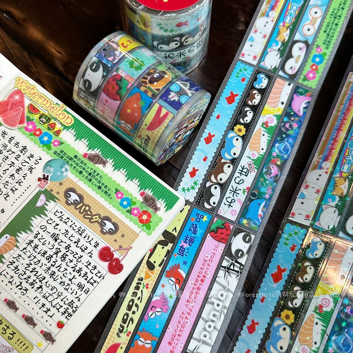 Forest Note - Forest Carnival Sticker Roll