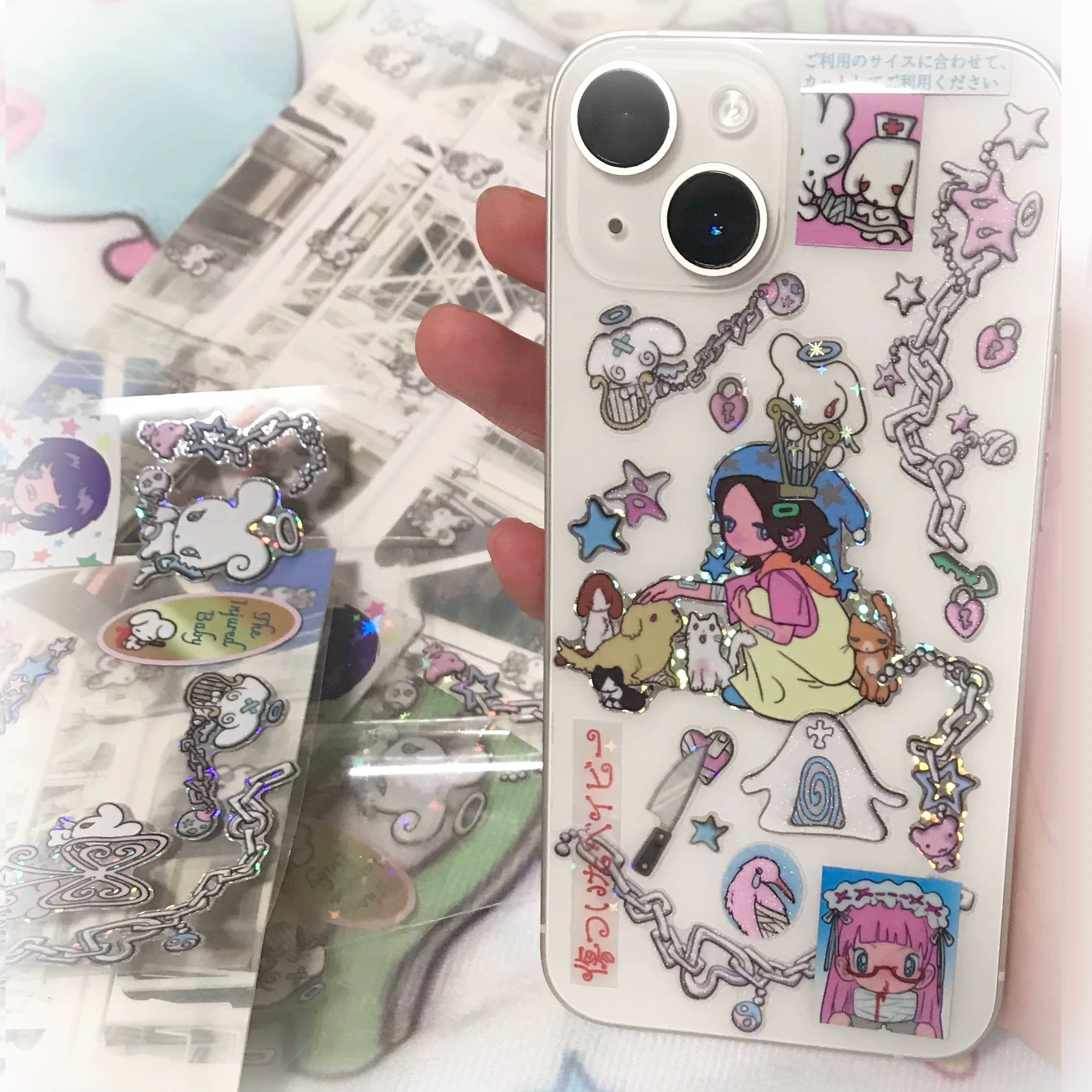 Sunonebird - The Injured Baby Sticker Sheet