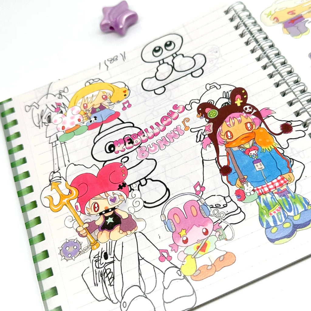 Oliwa - 2022 Warped Star Doodle Zine