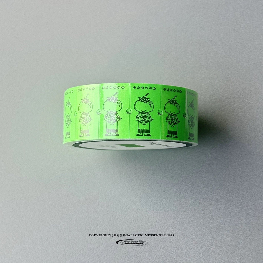 Galactic Messenger - Showa Supermarket Label Sticker Roll