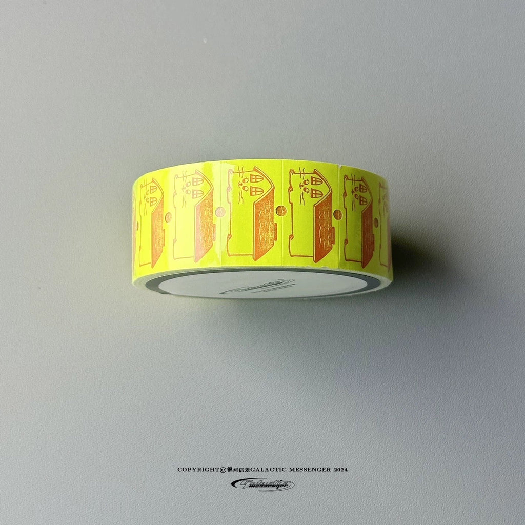 Galactic Messenger - Showa Supermarket Label Sticker Roll