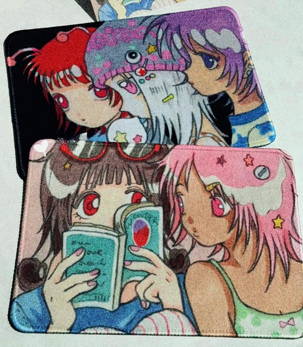 Oliwa x Chugging Yogurt - Secret Meeting Mouse Pads