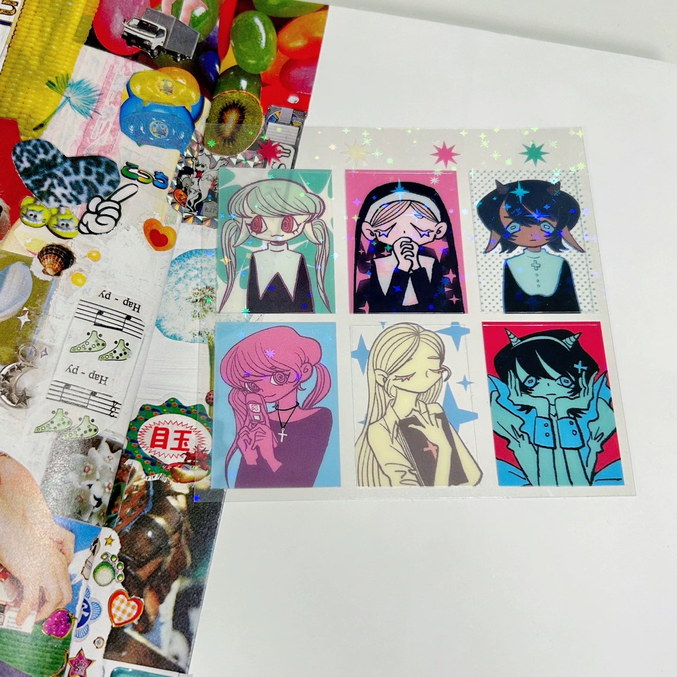 Congming - Nun Photo Sticker Sheets