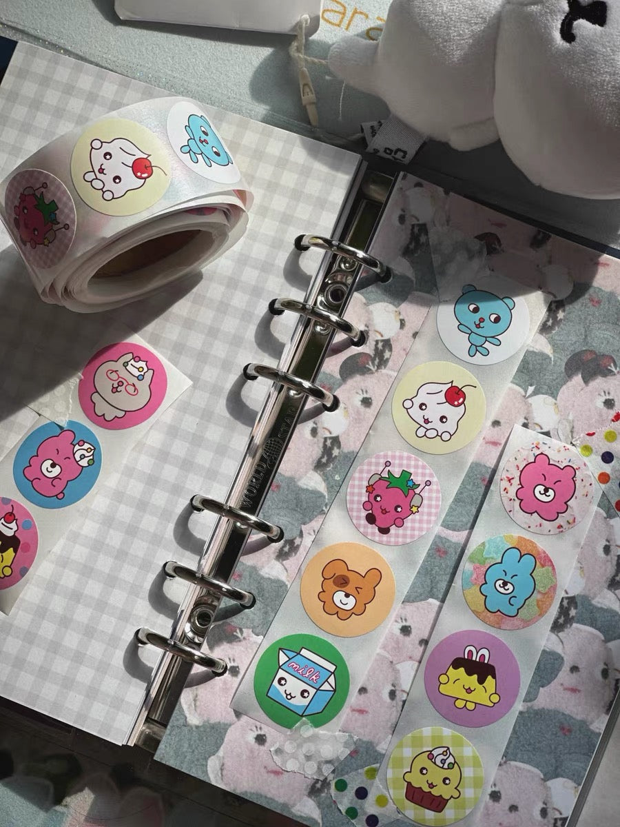Monanbear x Onionion - Dots Elements Sticker Roll