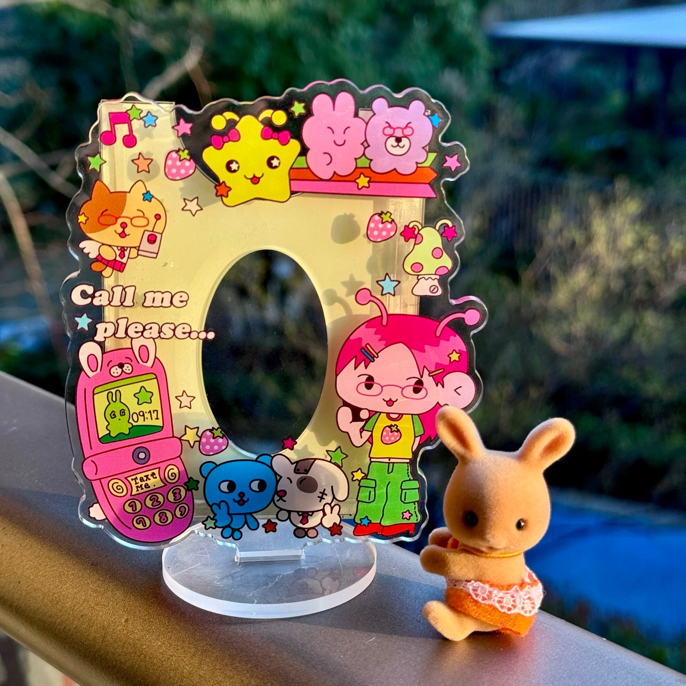 Monanbear x Onionion - Call Me Please Acrylic Picture Frame