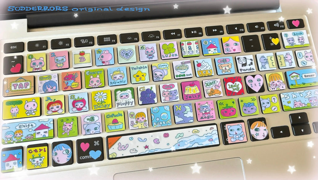 SODDERRORS - A TO Z STICKER SHEET