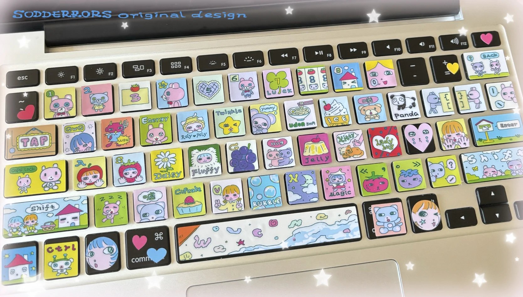 SODDERRORS - A TO Z STICKER SHEET