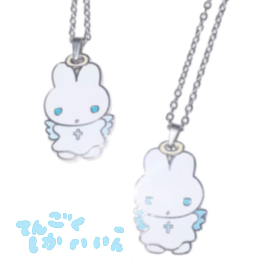 SUNONEBIRD - BUNNY ANGEL NECKLACE