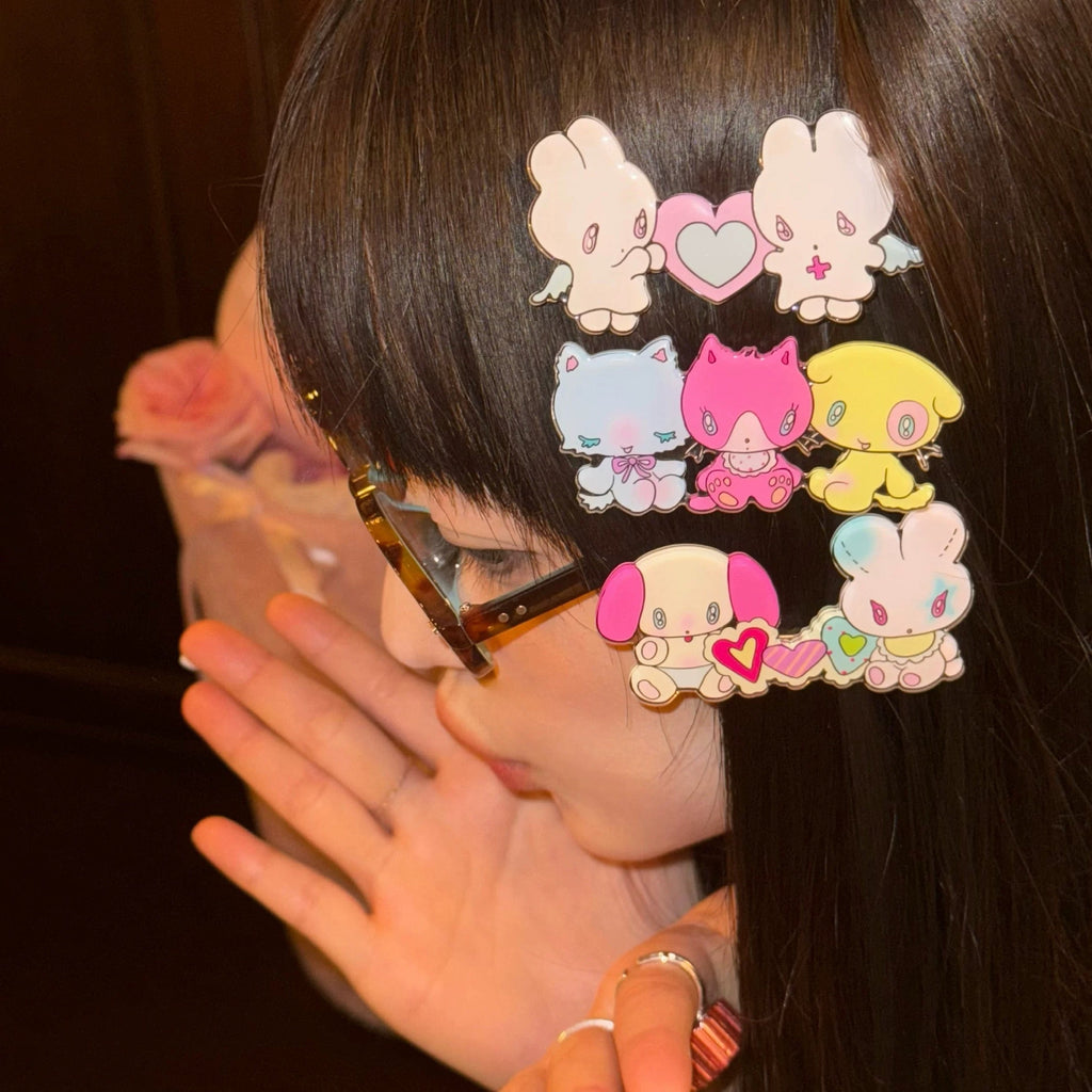 Sunonebird x Onionion - Animal Friends Hair Clip