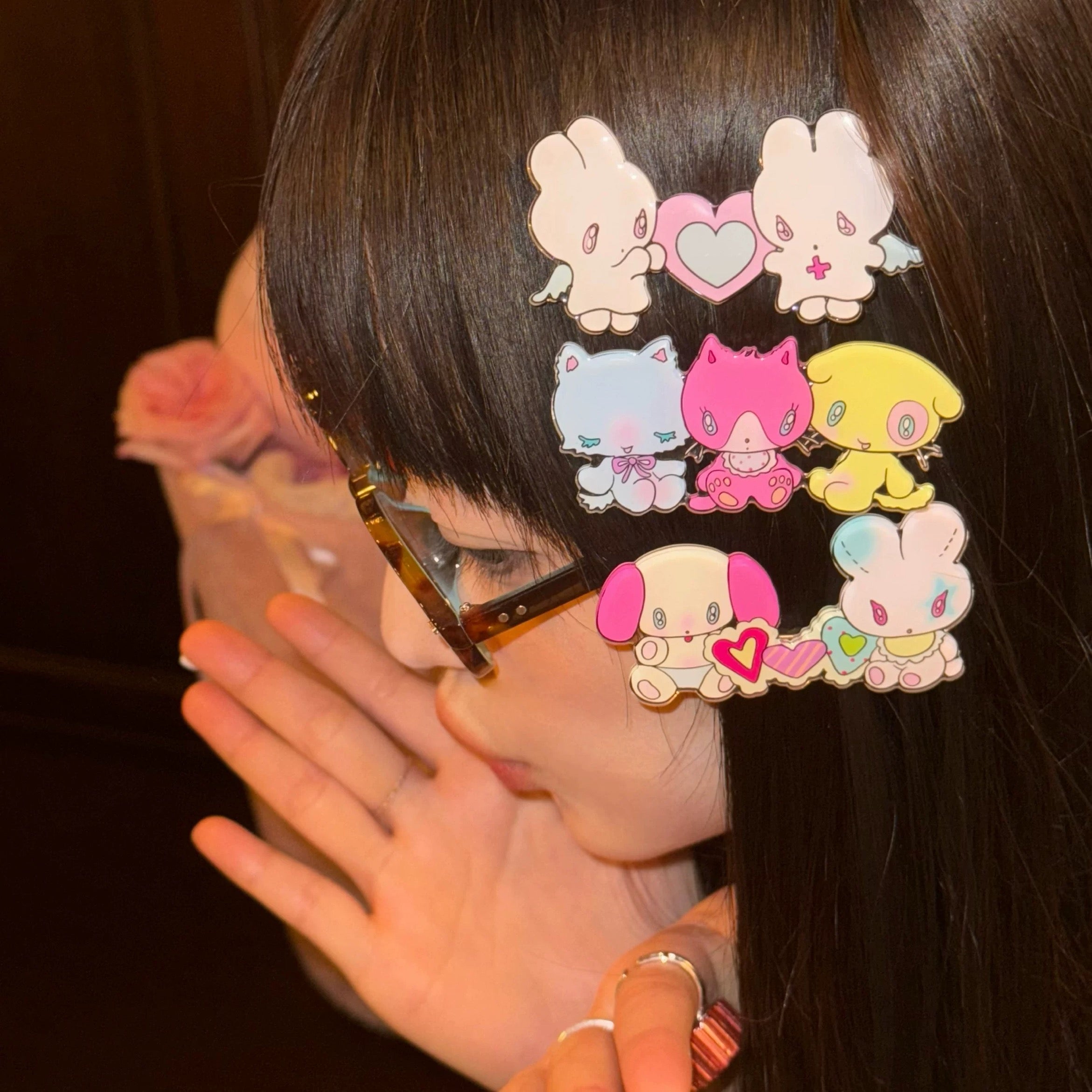 Sunonebird x Onionion - Animal Friends Hair Clip