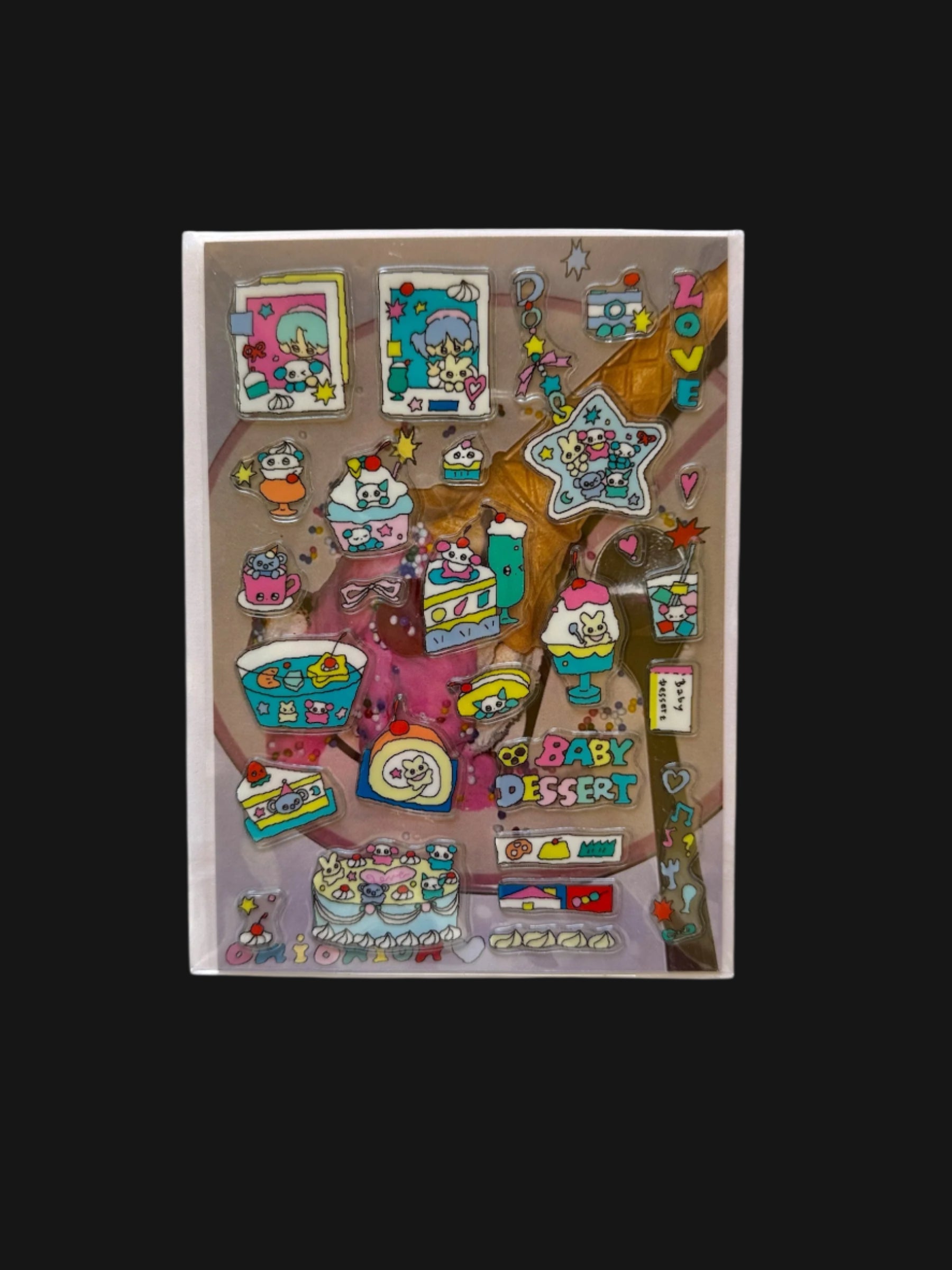 Creamhoney x Accio - Baby Dessert Puffy Sticker Sheet 1