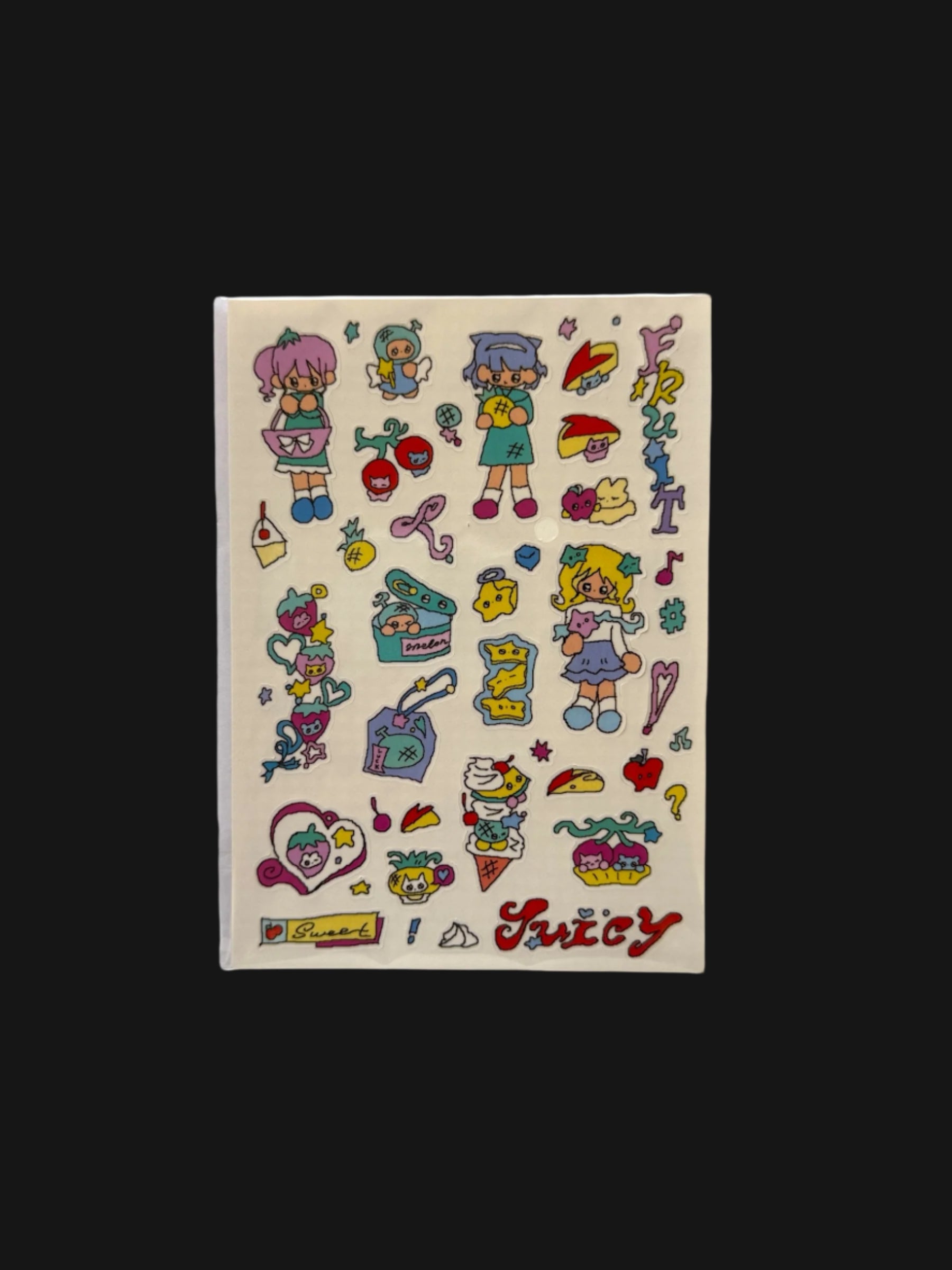Creamhoney x Accio - Fruit Dessert Sticker Sheet 1