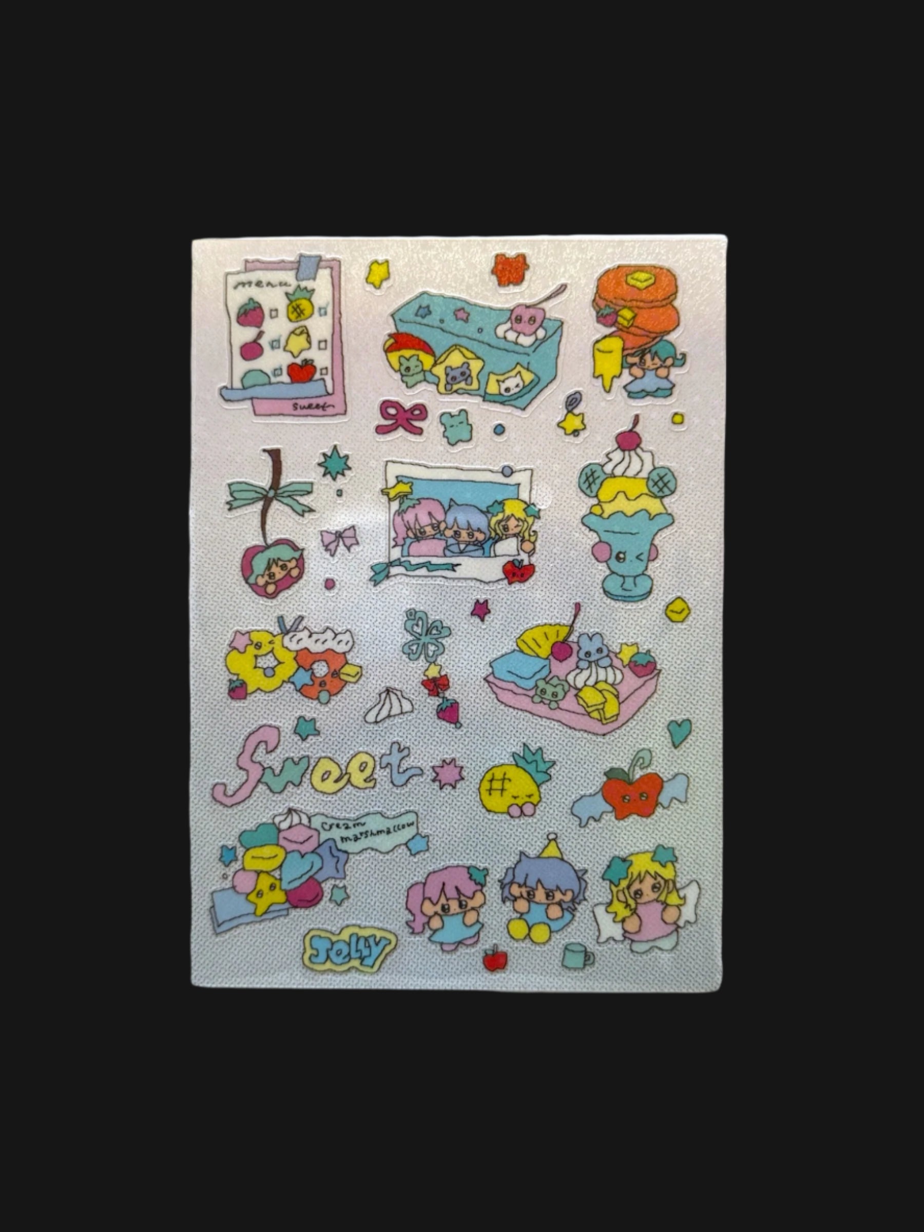 Creamhoney x Accio - Fruit Dessert Sticker Sheet 1