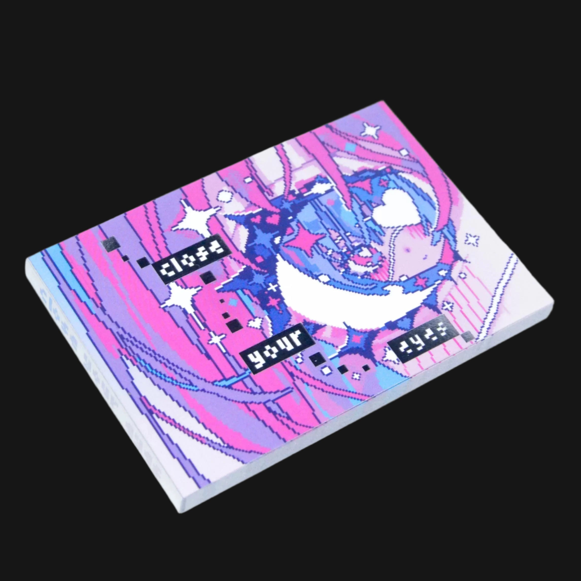 ANARRATOR - Close Your Eyes Zine Sheet