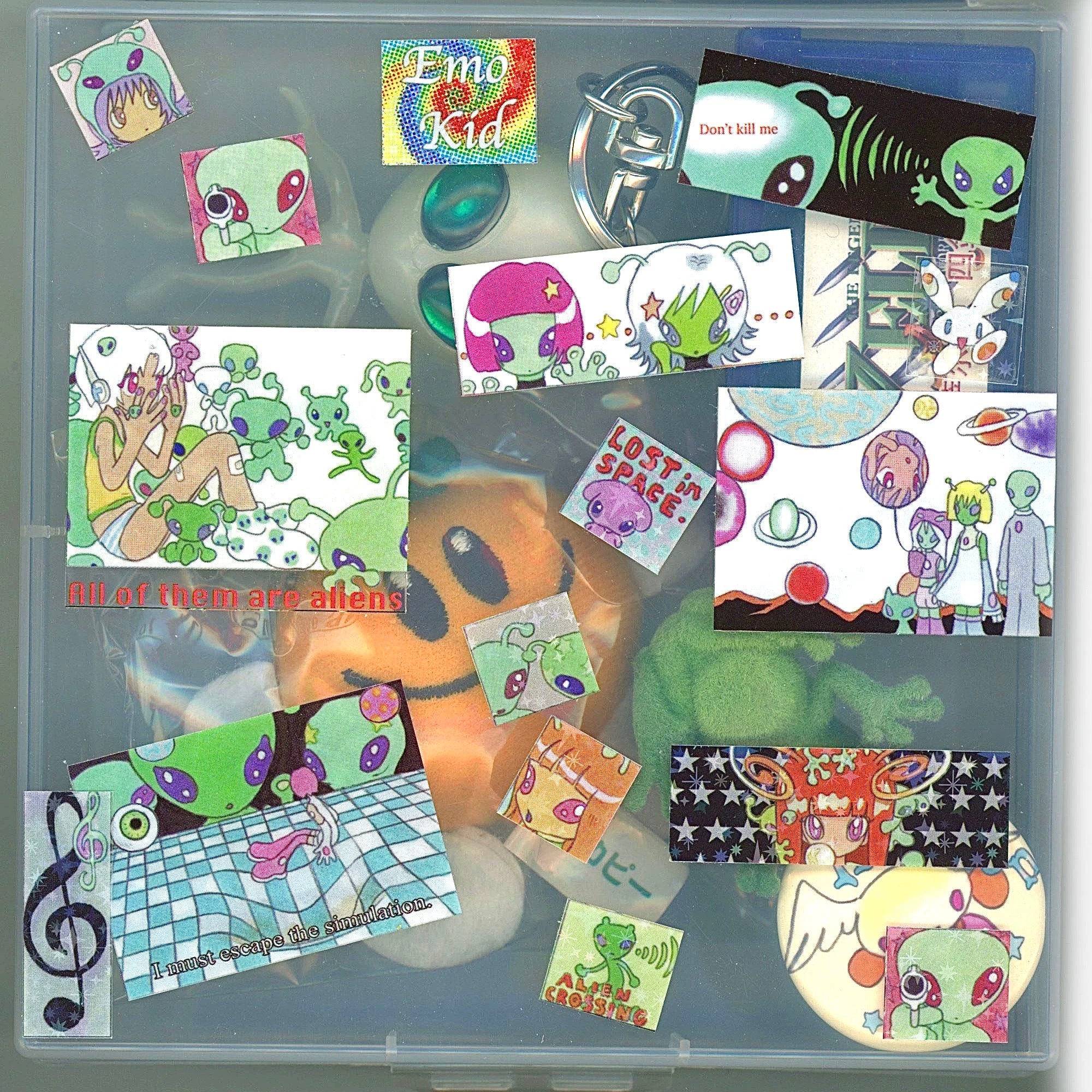 Oliwa - All of Them Are Aliens Sticker Sheet