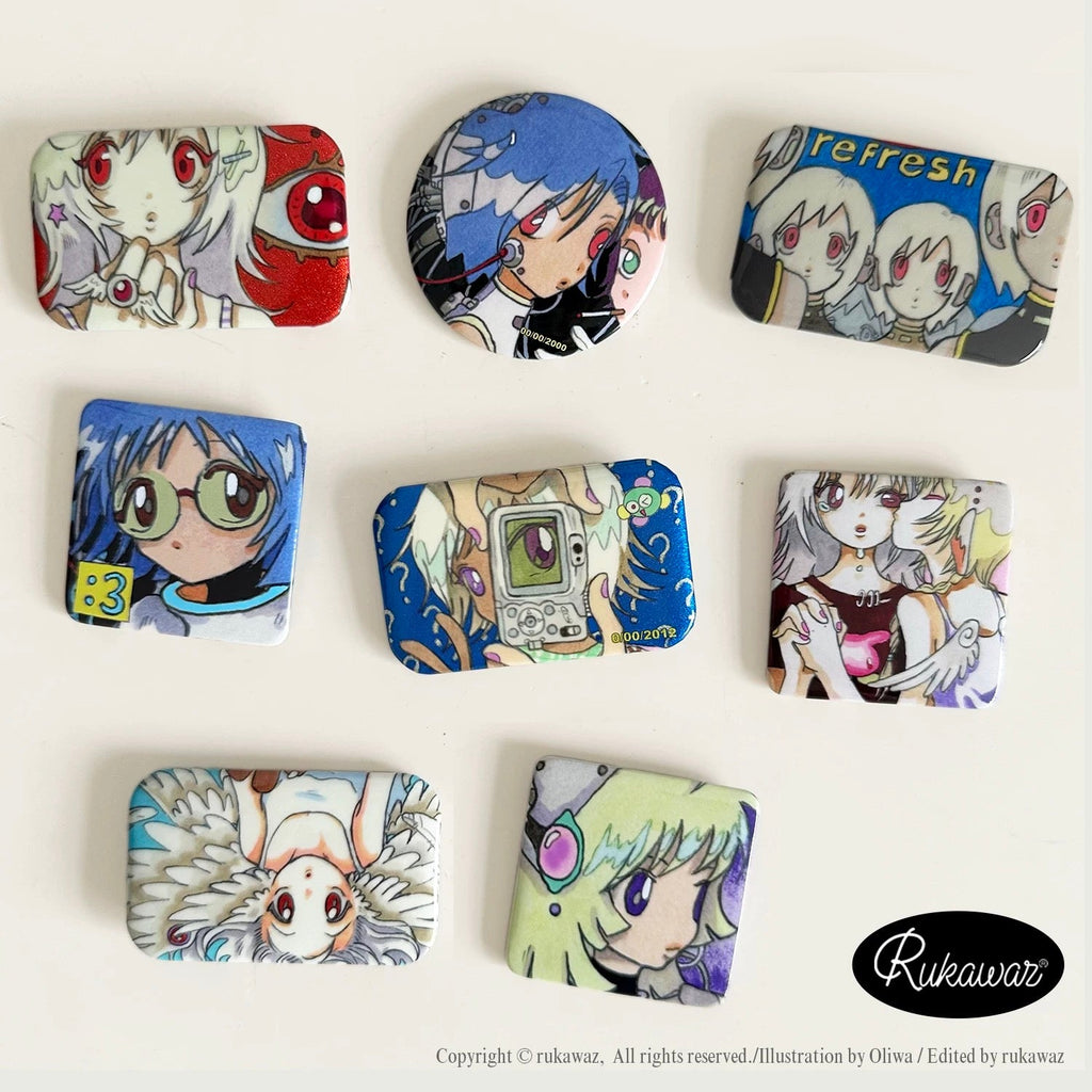 Oliwa x RUKAWAZ - Badges Set A