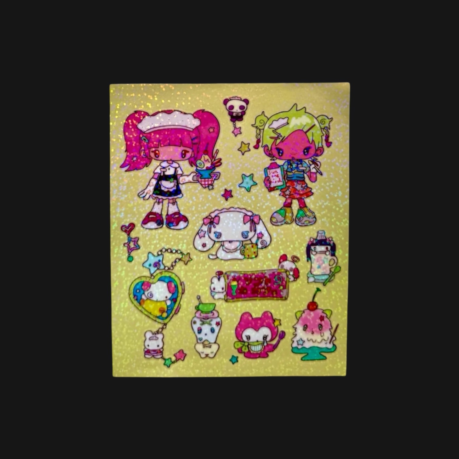 Sunonebird - Ice Cream Girl Sticker Sheet